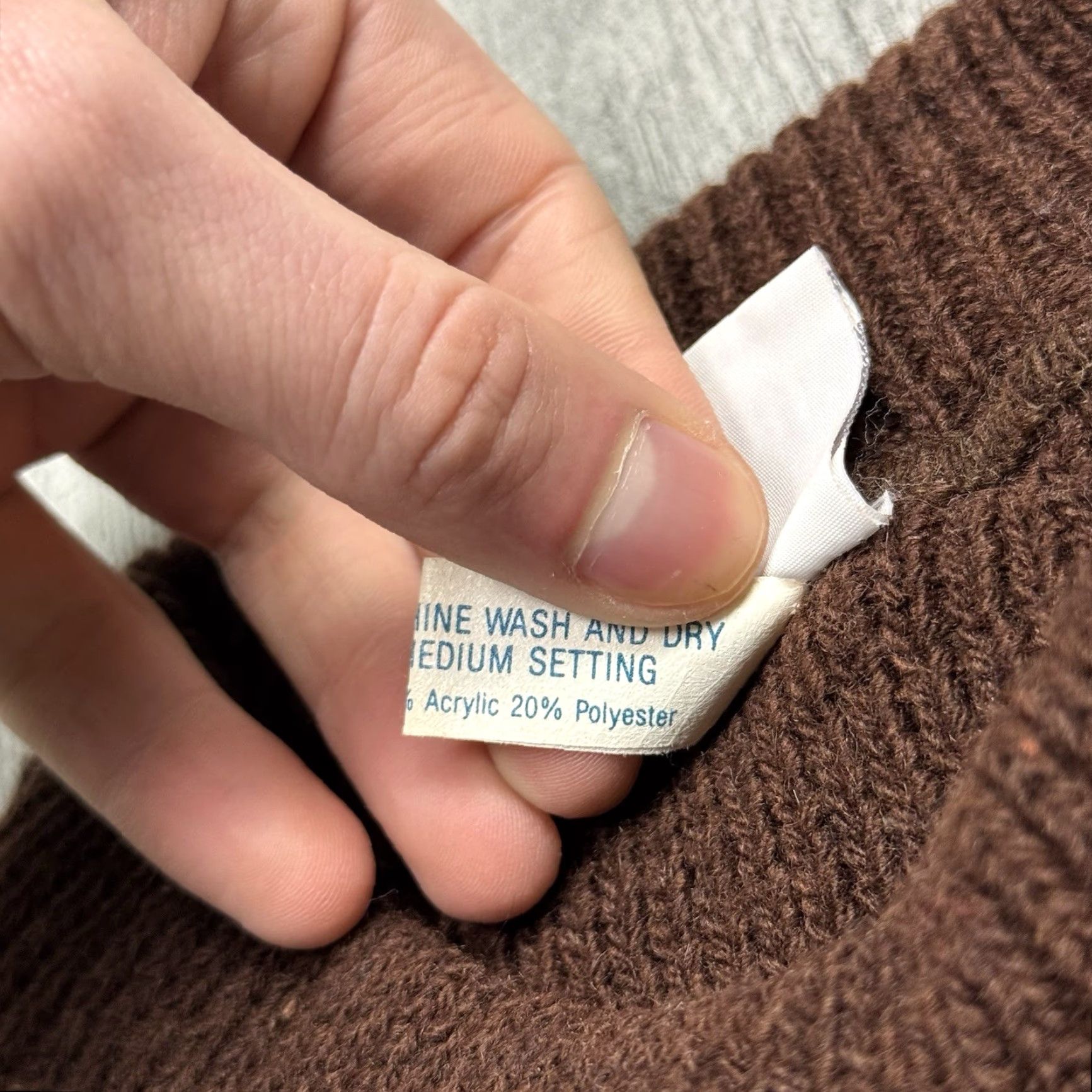 Vintage VINTAGE 70s Gabe Fair Isle Nordic Pullover Sweater Knit Casual Brown Mens Large Size US L / EU 52-54 / 3 - 5 Thumbnail