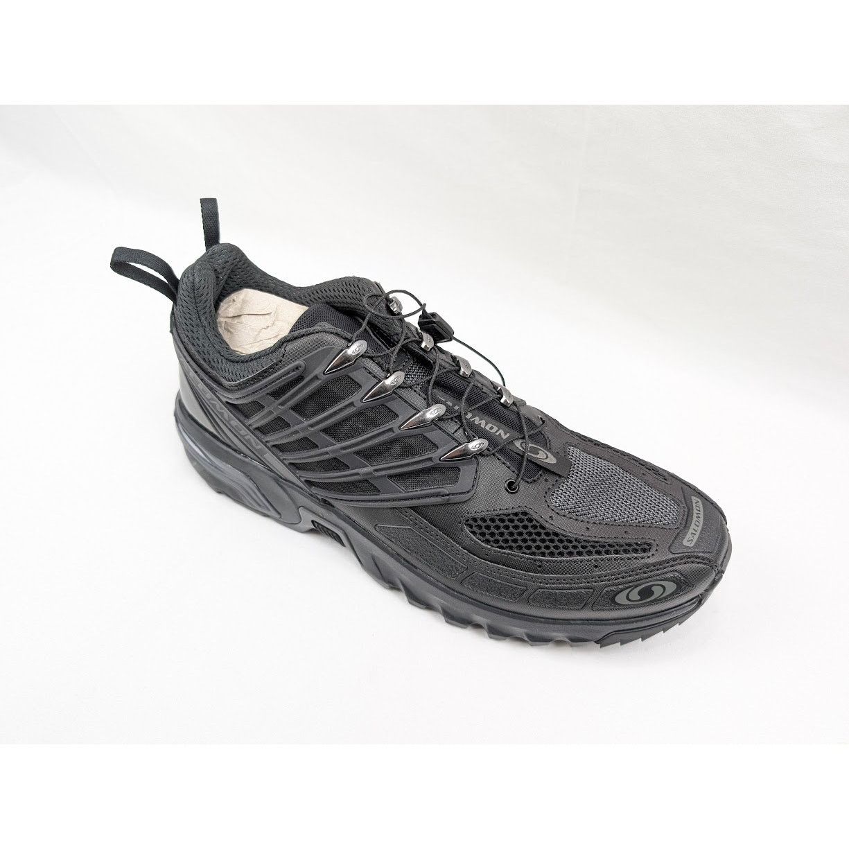 Salomon o1rshd1 Unisex Low-Top Sneakers in Black Size US 11 / EU 44 - 3 Thumbnail