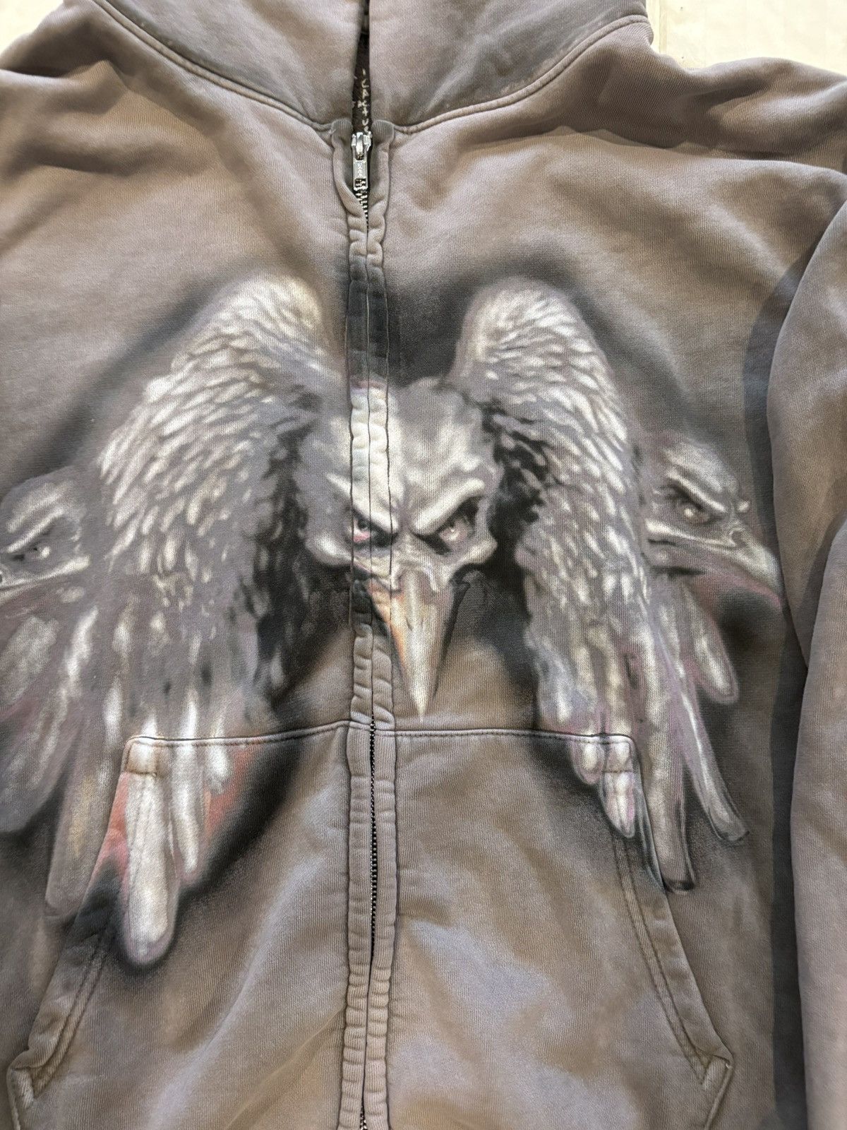 Travis Scott Travis Scott Coachella ‘25 Birds Zip-Up Hoodie Size US M / EU 48-50 / 2 - 2 Thumbnail