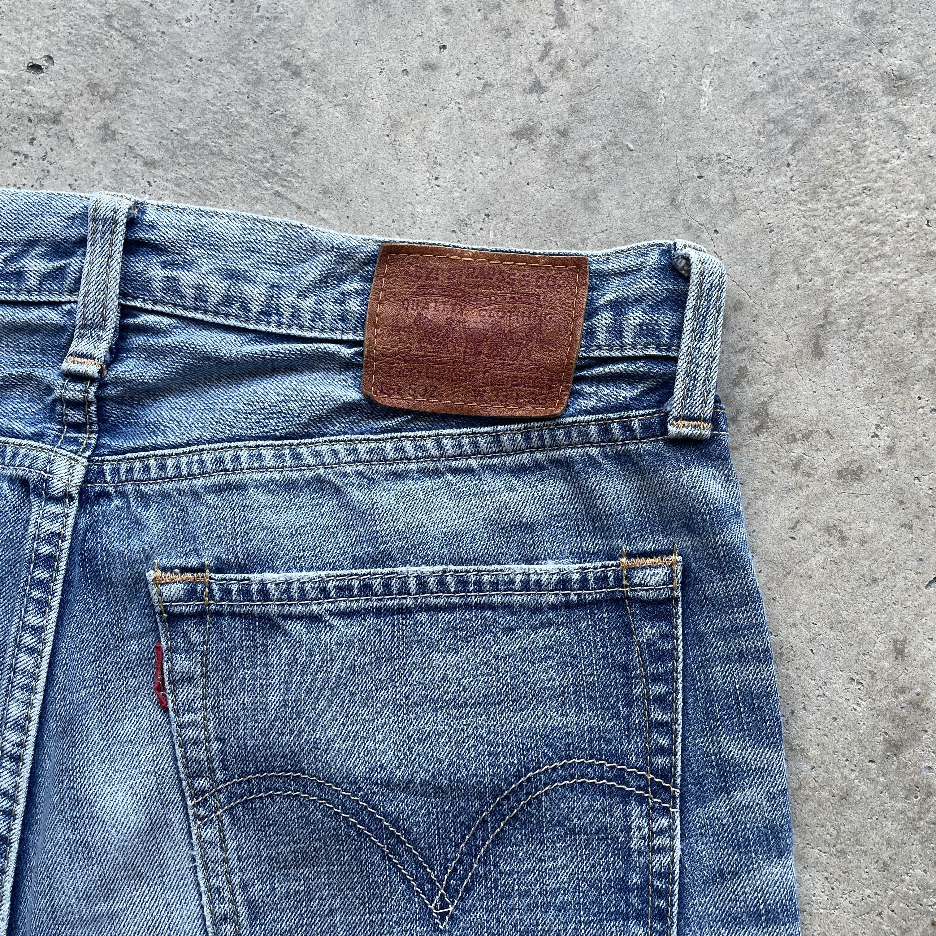 Levi's VINTAGE LEVI’S 502 JEANS FADED DENIM PANTS DISTRESSED W32 Size US 32 / EU 48 - 9 Thumbnail