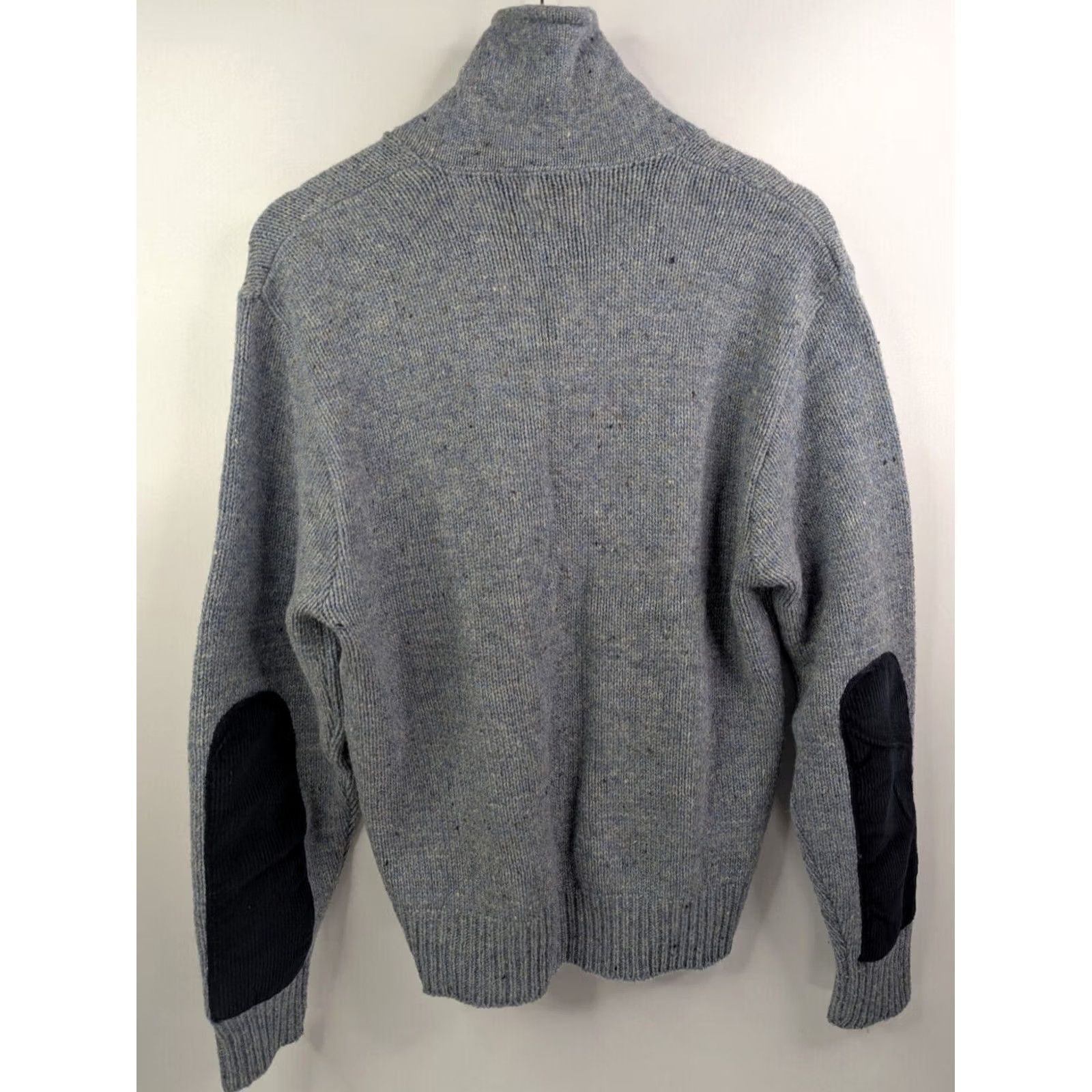 Pendleton Vtg Lobo Pendleton Virgin Shetland Wool Shawl Collar Sweater Size XL Union Made レディース Wool 100% Pullover Blue Grey Size XL / US 12-14 / IT 48-50 - 4 Thumbnail