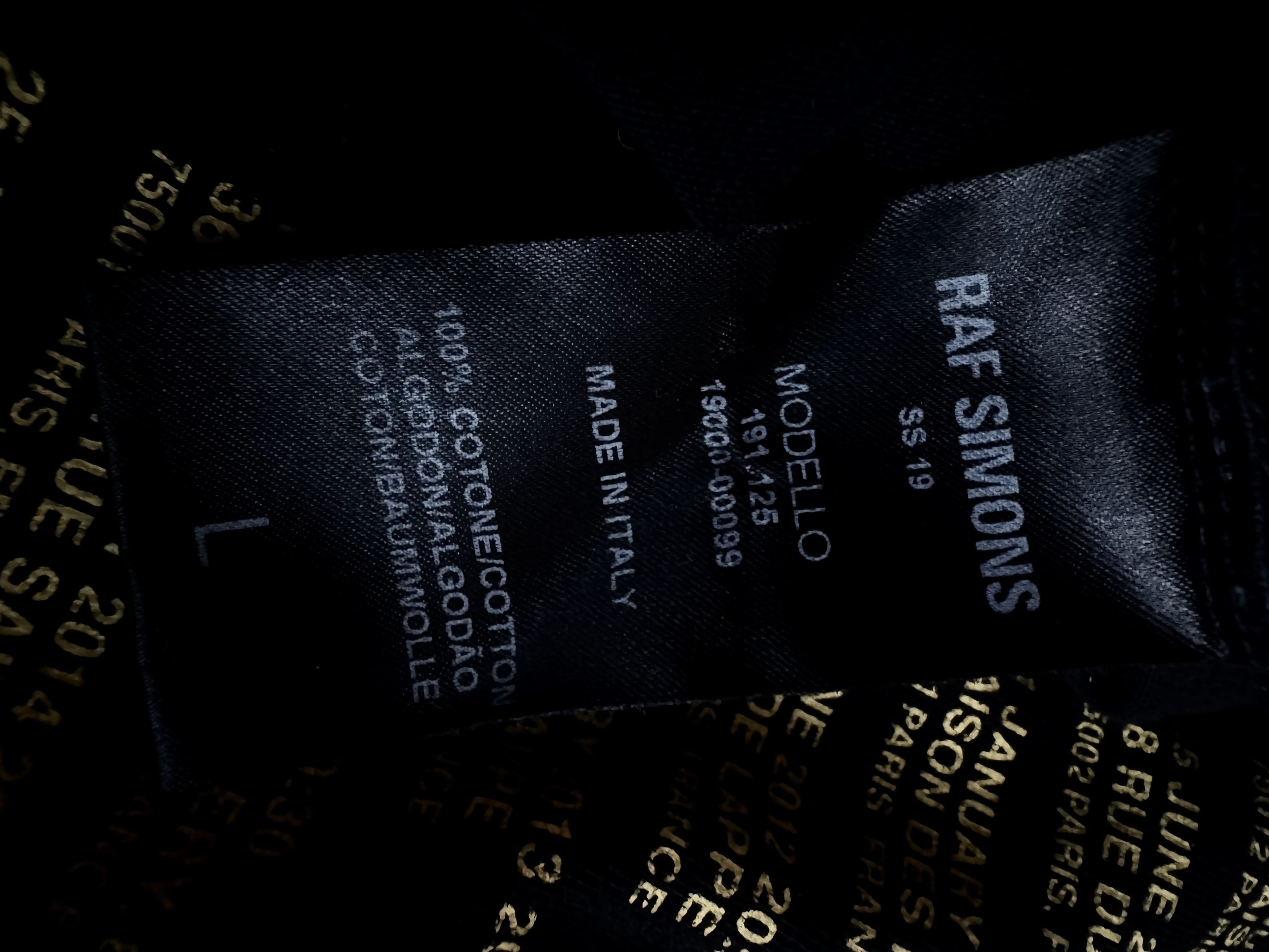Raf Simons Raf Simons Paris Runway T Shirt! US Men's L Size US L / EU 52-54 / 3 - 13 Thumbnail
