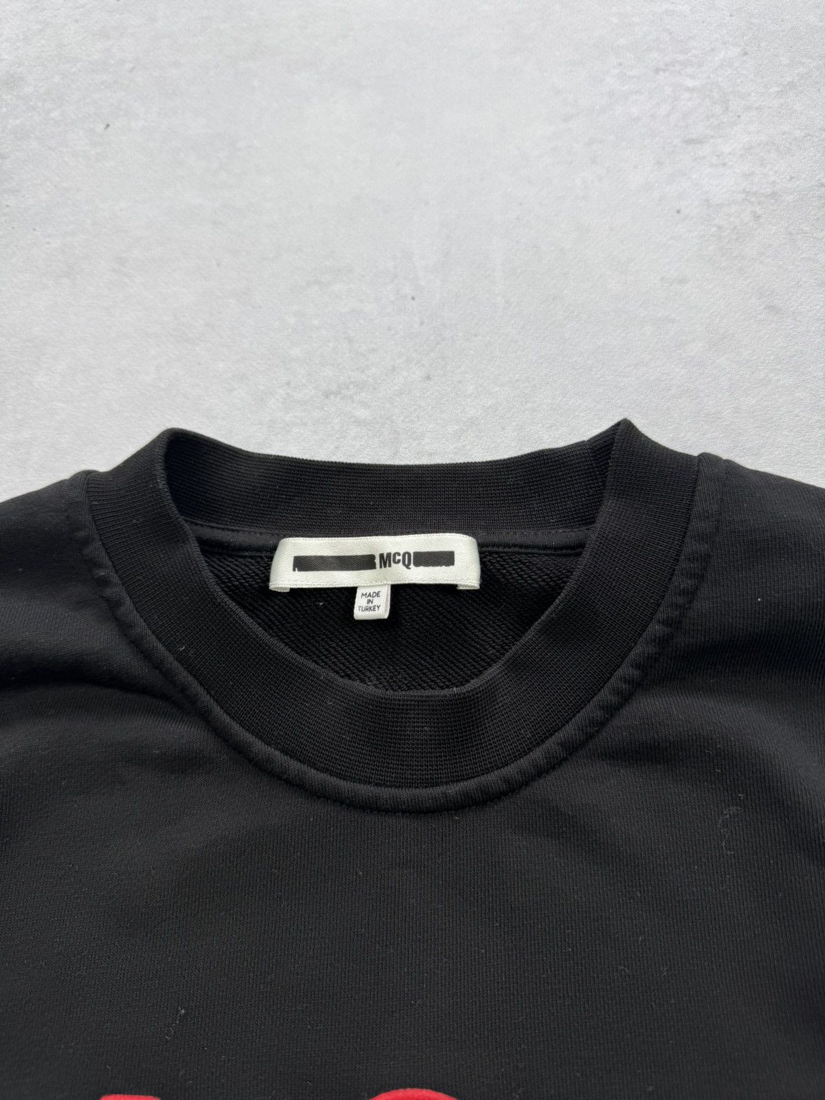 MCQ MCQ Alexander Mcqueen Black Crewneck Sweatshirt Size US L / EU 52-54 / 3 - 4 Thumbnail