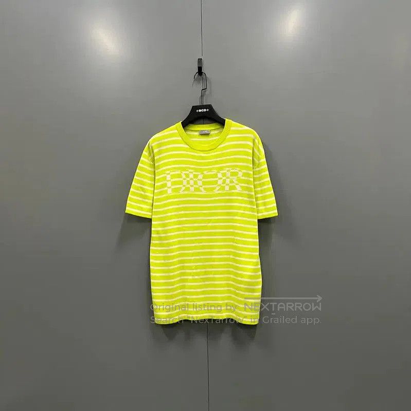 Dior Dior Men's Short Sleeve Summer Stripe T-Shirt . Size US M / EU 48-50 / 2 - 1 Thumbnail