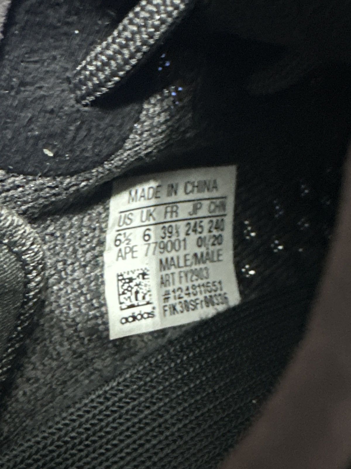 Yeezy Adidas Yeezy Boost 350 ‘Utility Black’ (2023) Size US 6.5 / EU 39-40 - 5 Thumbnail