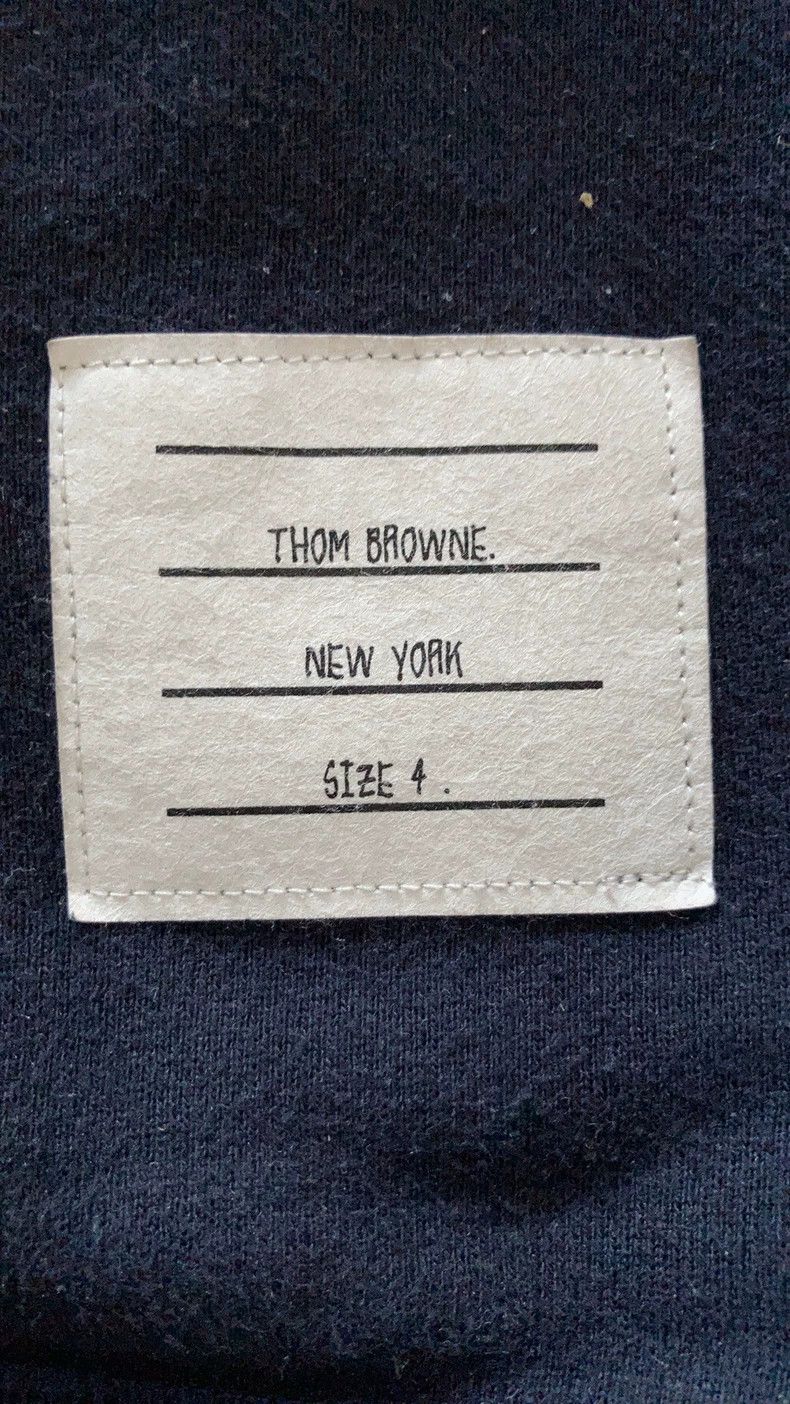 Thom Browne Thom Browne size4 Turtleneck long sleeve hoodie Size US XL / EU 56 / 4 - 4 Thumbnail