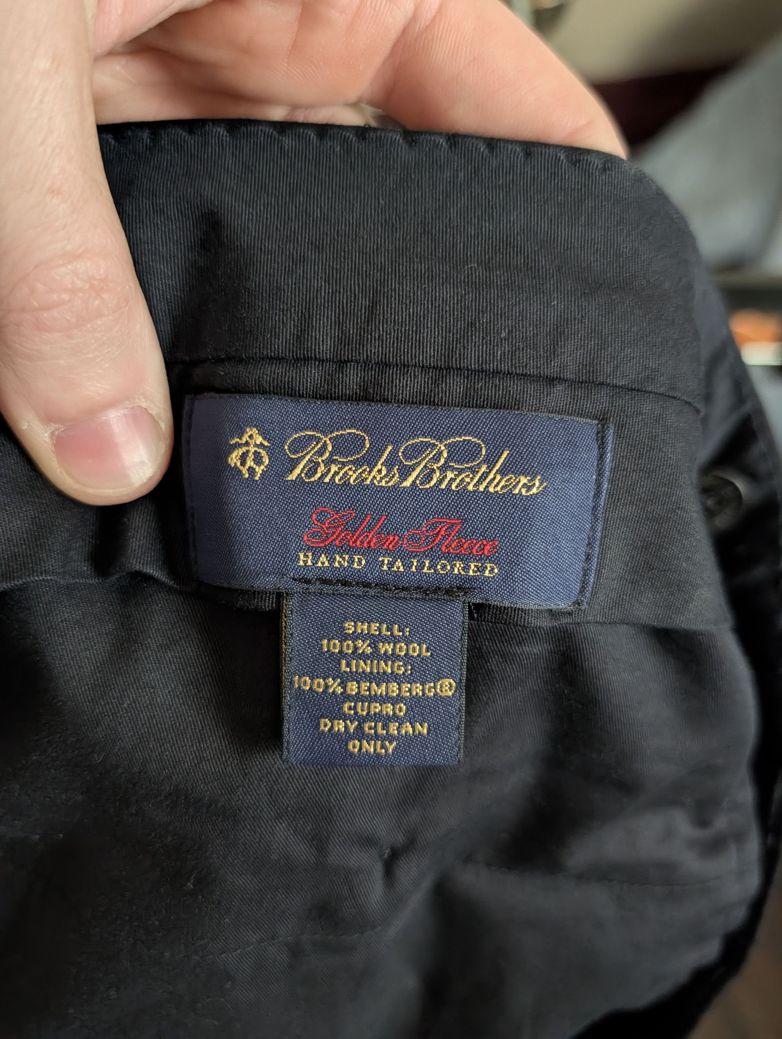 Brooks Brothers Golden Fleece Hand Tailored saying stripe tuxedo pants Size US 40 / EU 56 - 16 Thumbnail