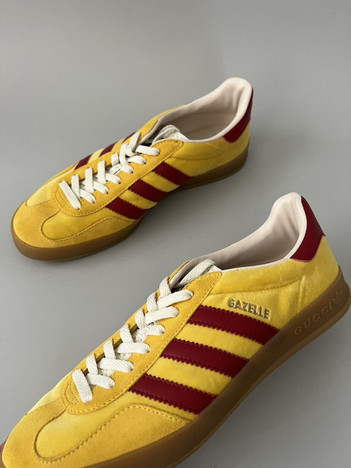 Adidas x Gucci Gazelle Yellow