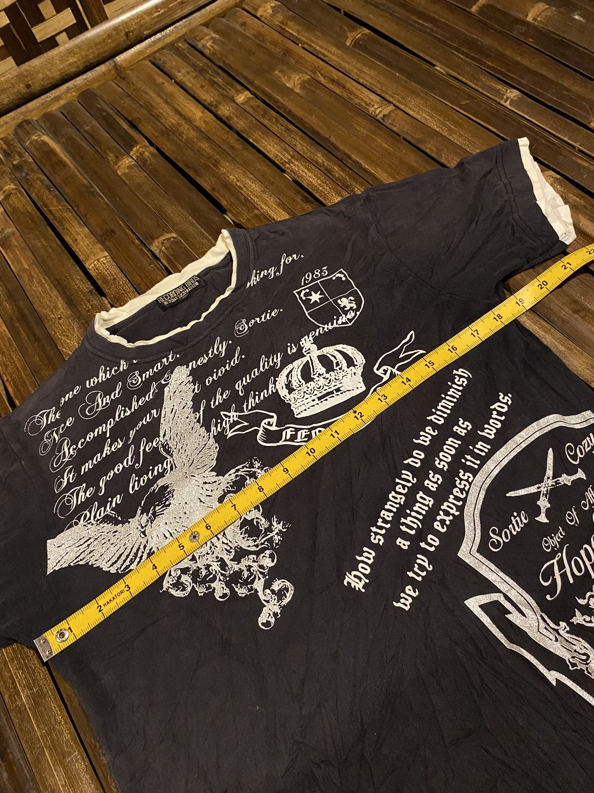 Japanese Brand RECORDING BIRDS IFSIXWASNINE STYLE TSHIRT Size US M / EU 48-50 / 2 - 10 Thumbnail