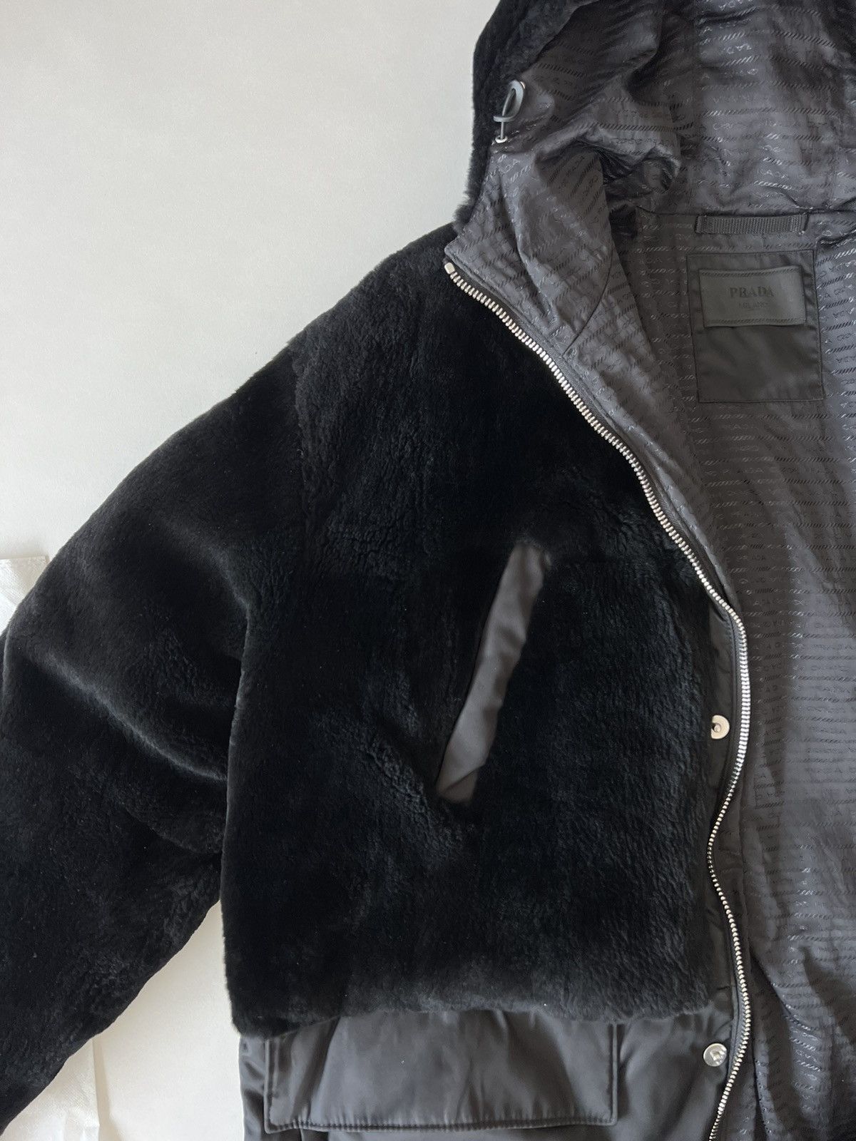 Prada $8k Prada Nutria Padded Coat Size US M / EU 48-50 / 2 - 10 Thumbnail