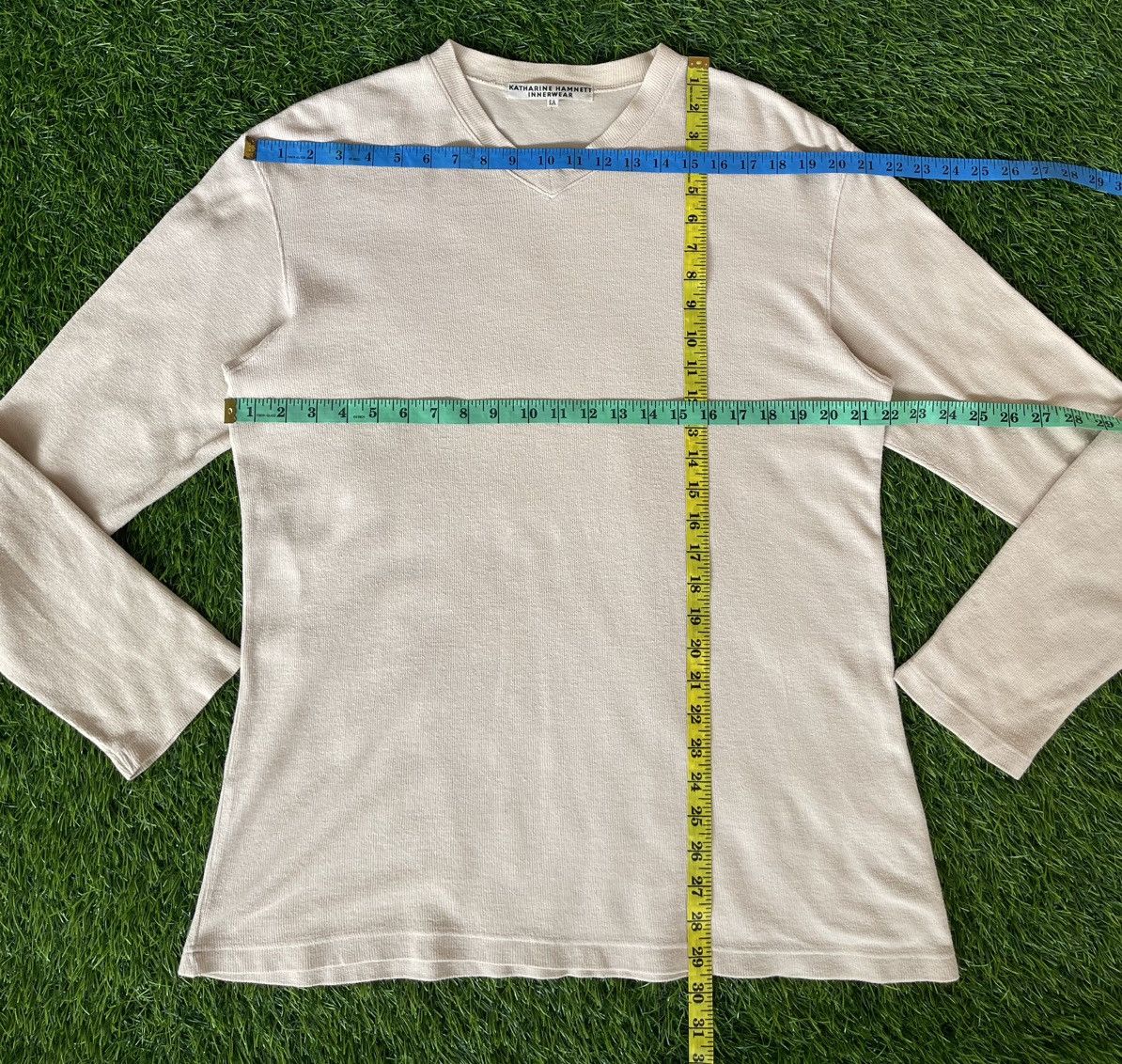 Katharine Hamnett London Vintage’90s🔥KATHARINE HAMNETT LONDON🔥Innerwear Long Sleeve Size US L / EU 52-54 / 3 - 6 Thumbnail