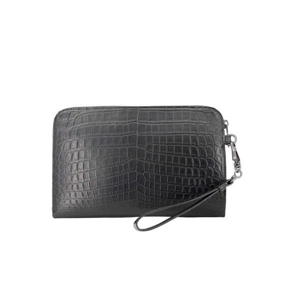 Bottega Veneta o1loc1c0325 Size: OS / 493190 Pouch in Nero Size ONE SIZE - 2 Thumbnail