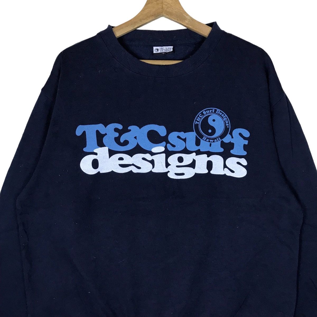 Vintage Vintage Town and Country Surf Designs Spell Out Pullover Size US L / EU 52-54 / 3 - 2 Thumbnail