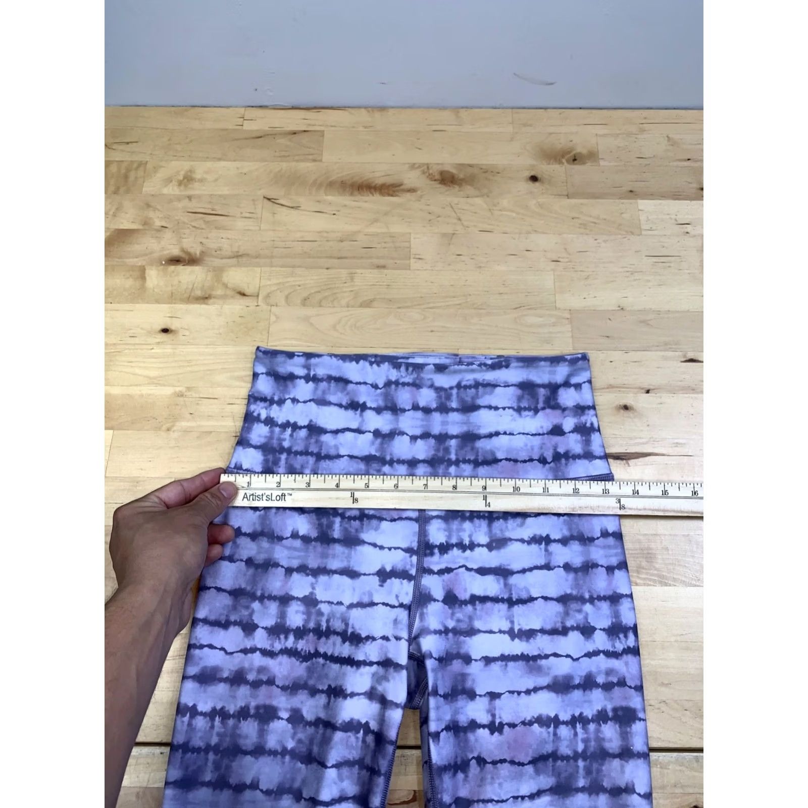 Athleta Athleta Leggings Capri Printed Elation Purple Women S Athletic Activewear 13241 Size 28" / US 6 / IT 42 - 3 Thumbnail