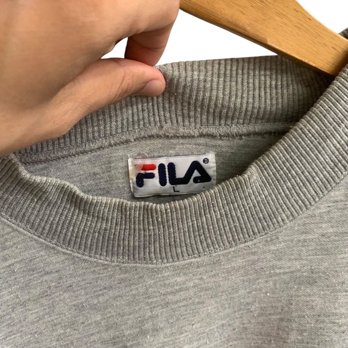 Fila × Vintage Vintage Fila Sweatshirt Embroidered Big Logo Large Size US M / EU 48-50 / 2 - 3 Thumbnail