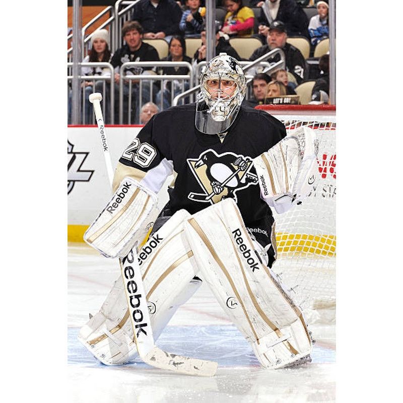 NHL × Reebok Pittsburgh Penguins 2010s RBK jersey XL blk gold hockey vtg Size US XL / EU 56 / 4 - 9 Thumbnail