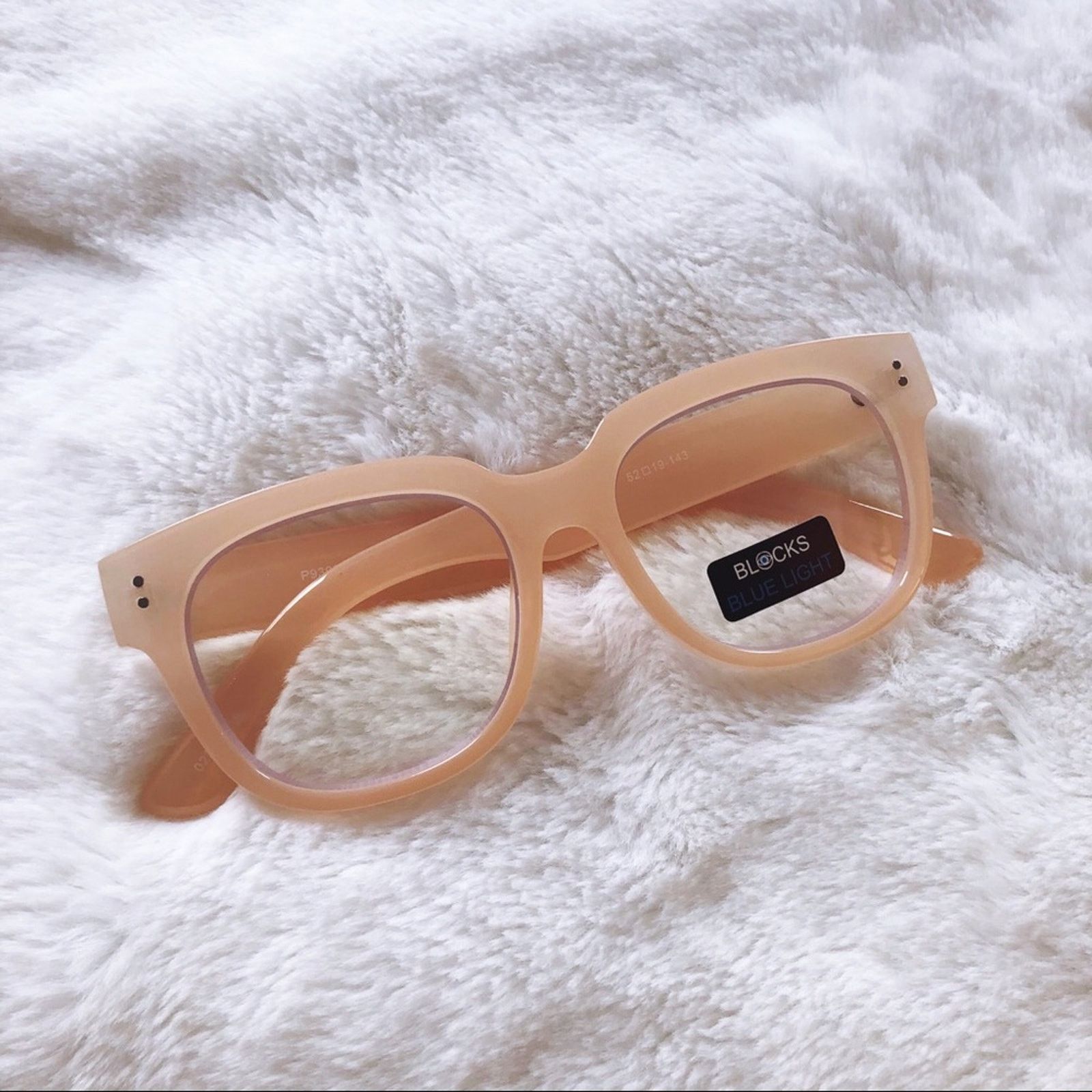 Other James Clear Pink Computer Blue Light Glasses Size ONE SIZE - 3 Thumbnail