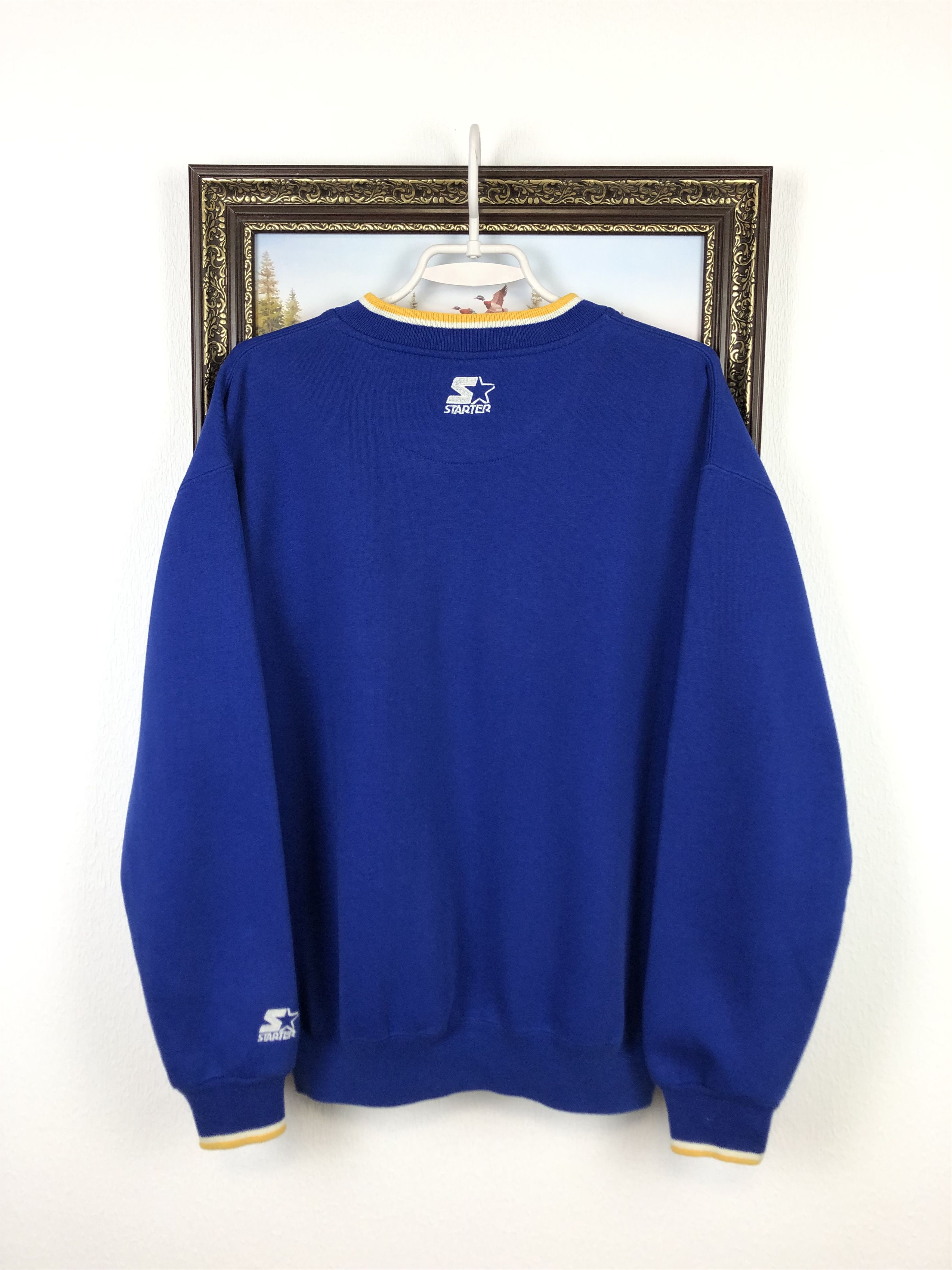 NBA Vintage Golden State Warriors Starter Sweatshirt Crewneck Size US M / EU 48-50 / 2 - 7 Thumbnail