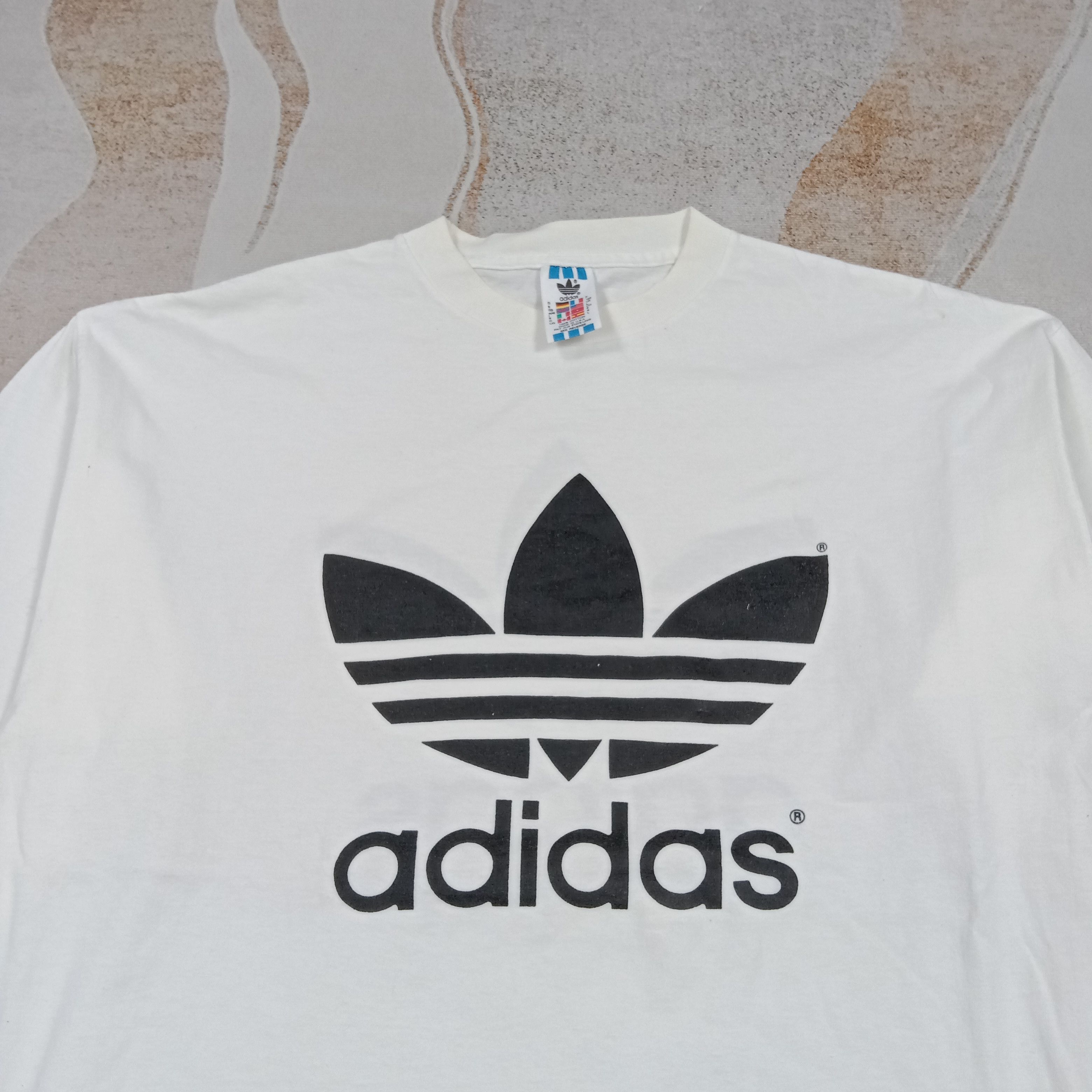Adidas 90's ADidas American Sport Style Tshirt C285N75 Size US XL / EU 56 / 4 - 2 Thumbnail