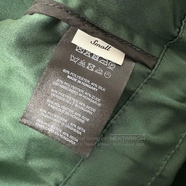 Dries Van Noten dries van Noten Green Parka Coat. Size US S / EU 44-46 / 1 - 4 Thumbnail