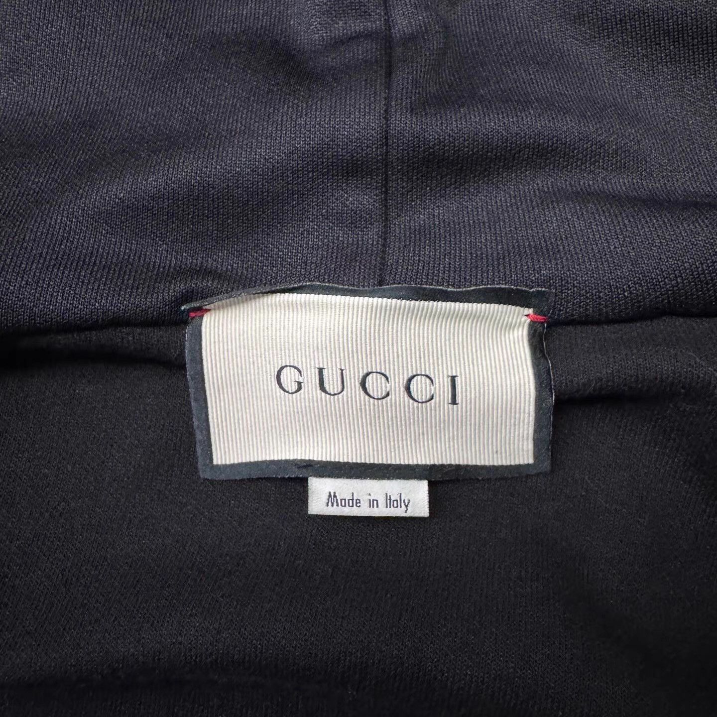 Gucci GUCCI Crystal Embellished Black Zip-Up Jacket Q10 Size US XS / EU 42 / 0 - 5 Thumbnail
