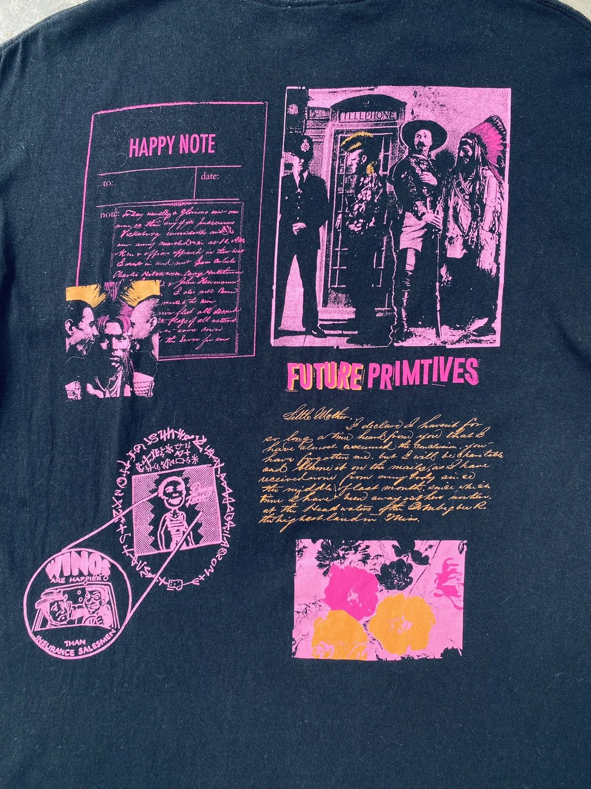 Japanese Brand Vintage Rna Future Primtives Punk Back Print Tees Size US M / EU 48-50 / 2 - 4 Thumbnail