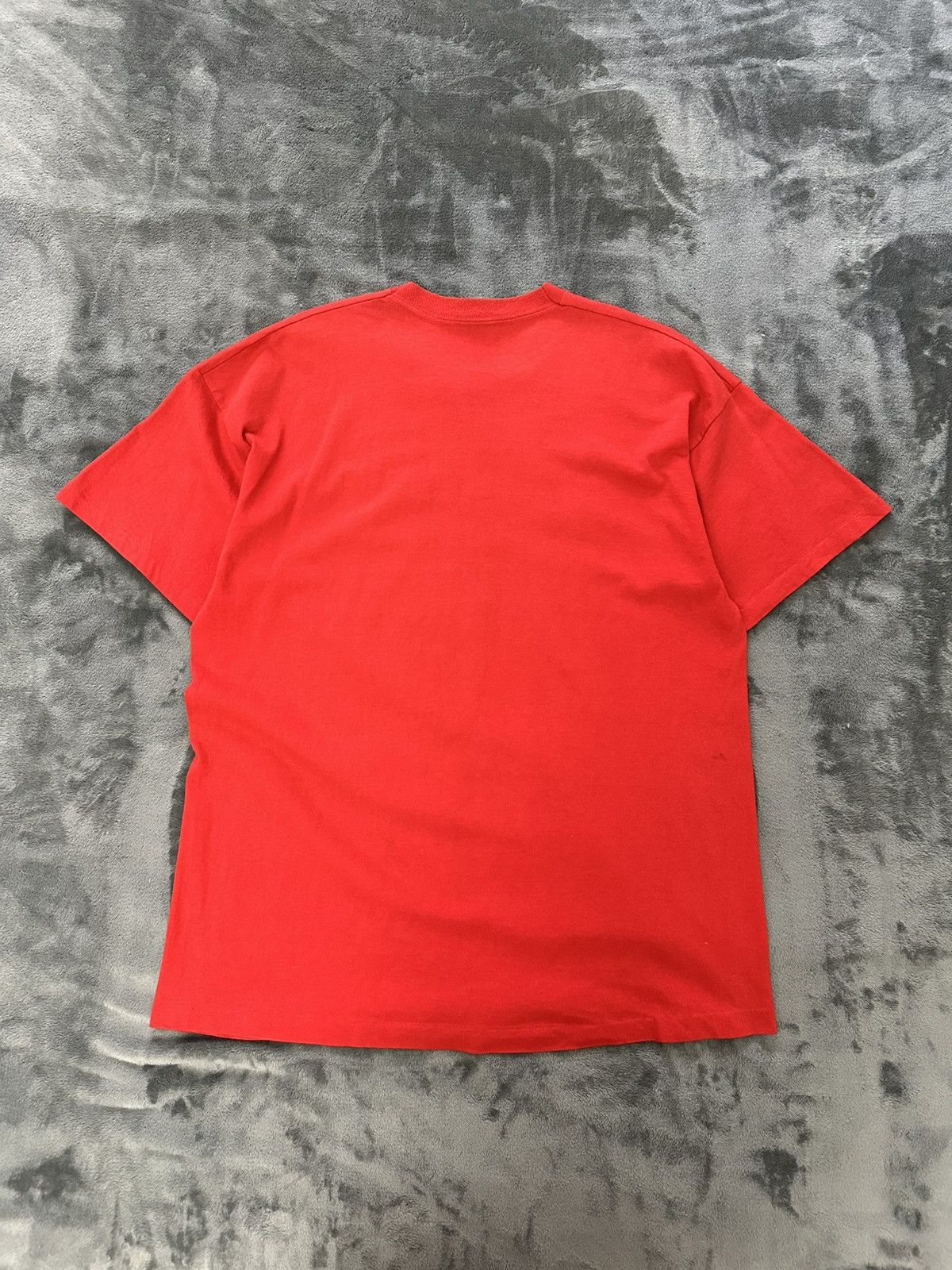Nike × Vintage ULTRA RARE Nike Football Fanatic Vintage Tee 1990 Italia W C Size US L / EU 52-54 / 3 - 5 Thumbnail