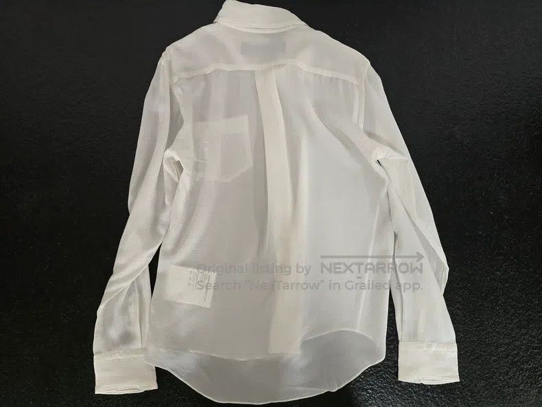 Comme des Garcons Comme des Garcons Ultra-lightweight real silk shirt Size S / US 4 / IT 40 - 3 Thumbnail