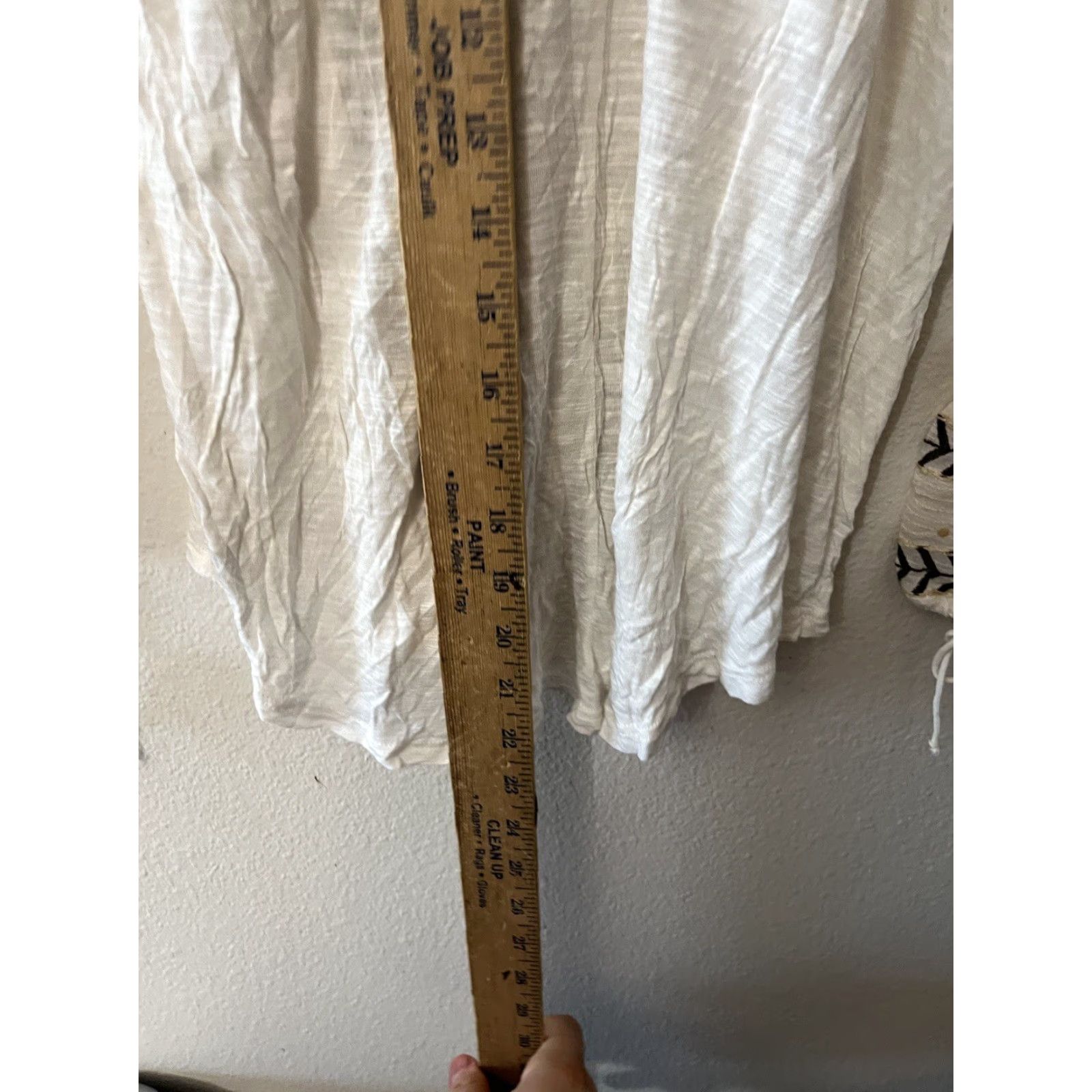 American Eagle Outfitters VINTAGE American Eagle Women's Blouse S Ivory Boho Embroidered Cotton Casual Long Sleeve Size S / US 4 / IT 40 - 4 Thumbnail