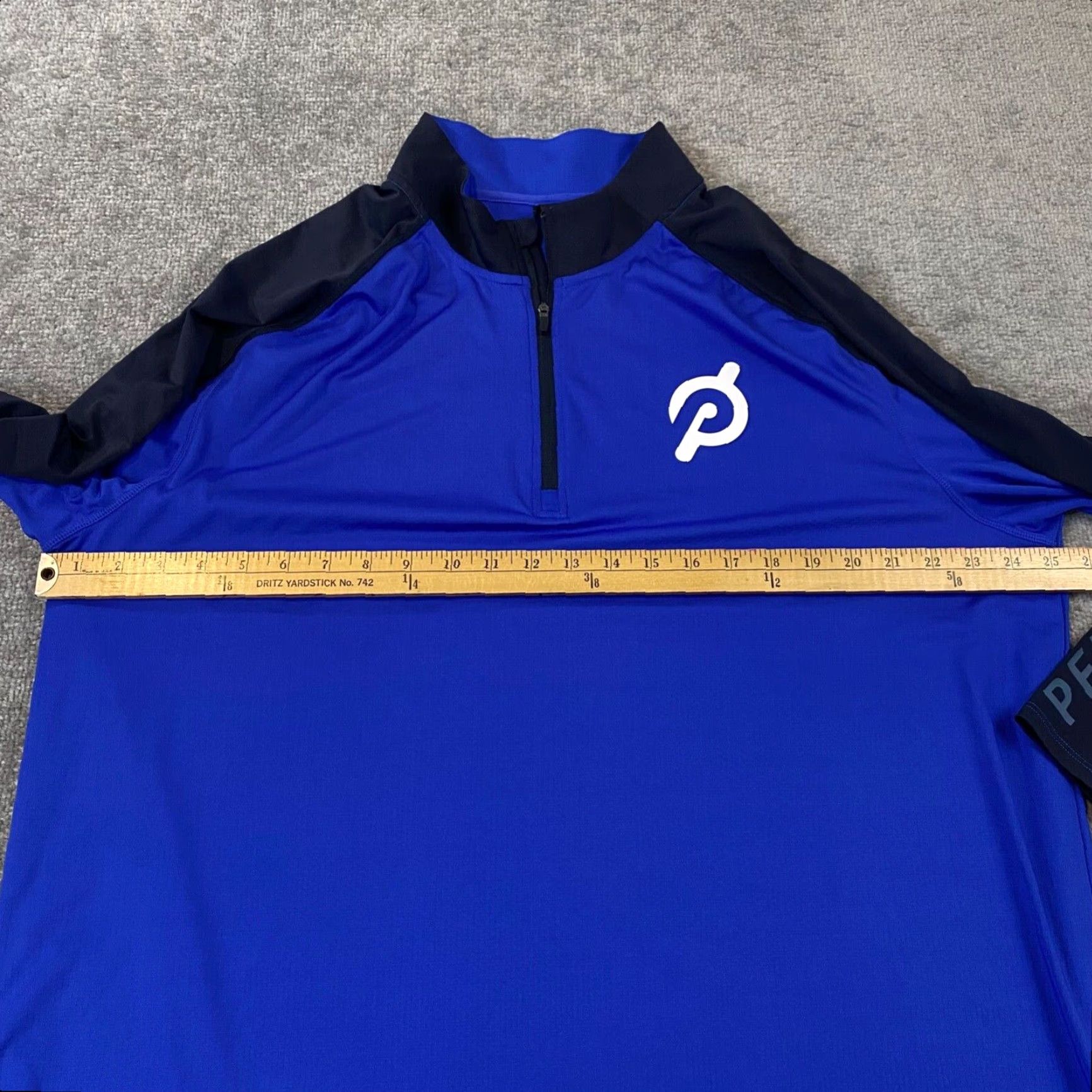 Rhone Rhone Peloton Pullover Mens 2XL Blue Quarter Zip Active Gym Training Outdoor Sports Athleisure Mens Size US XXL / EU 58 / 5 - 7 Thumbnail
