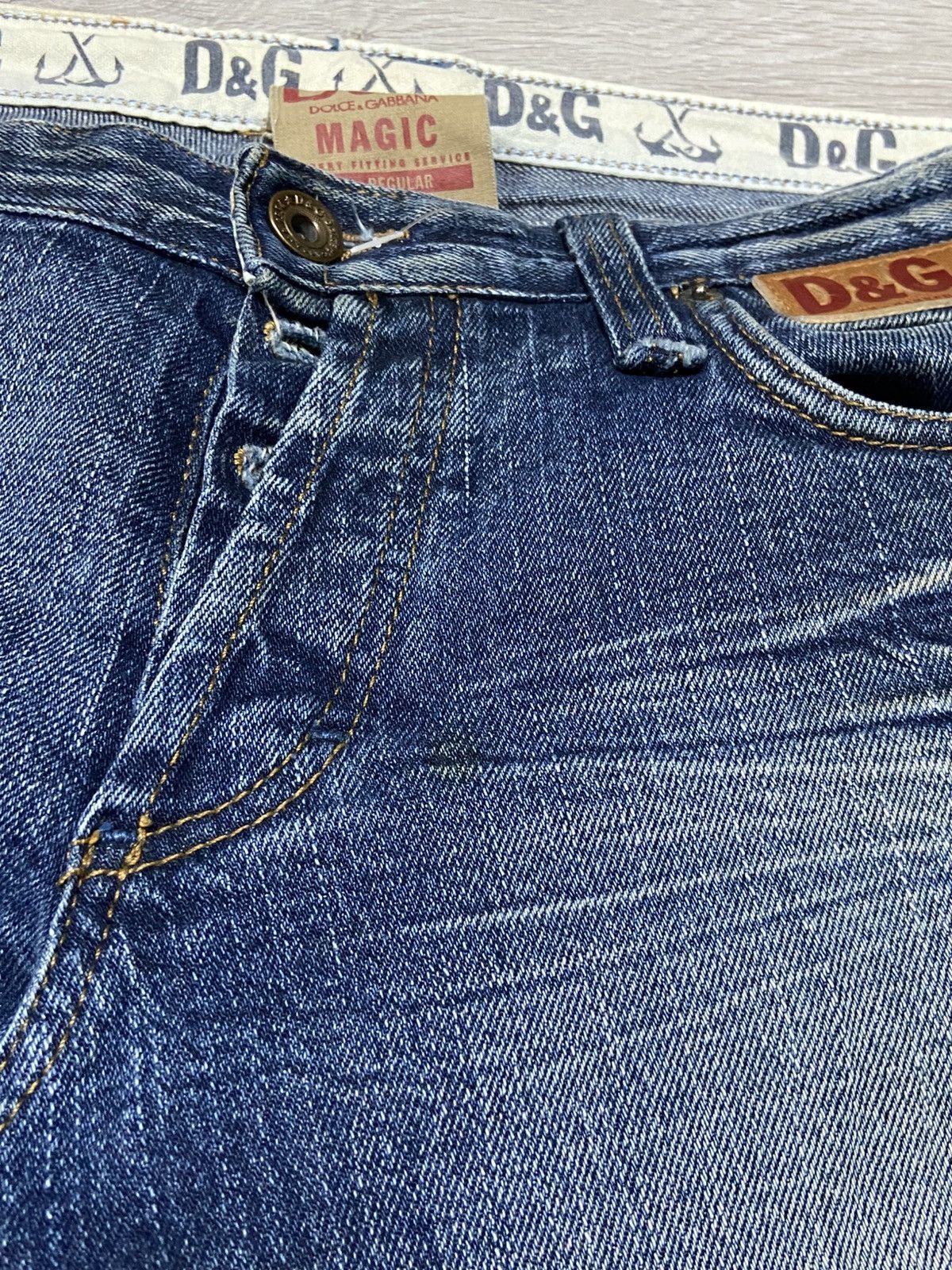 Dolce & Gabbana DOLCE GABBANA vintage denim masters zipper distressed jeans Size US 34 / EU 50 - 12 Thumbnail