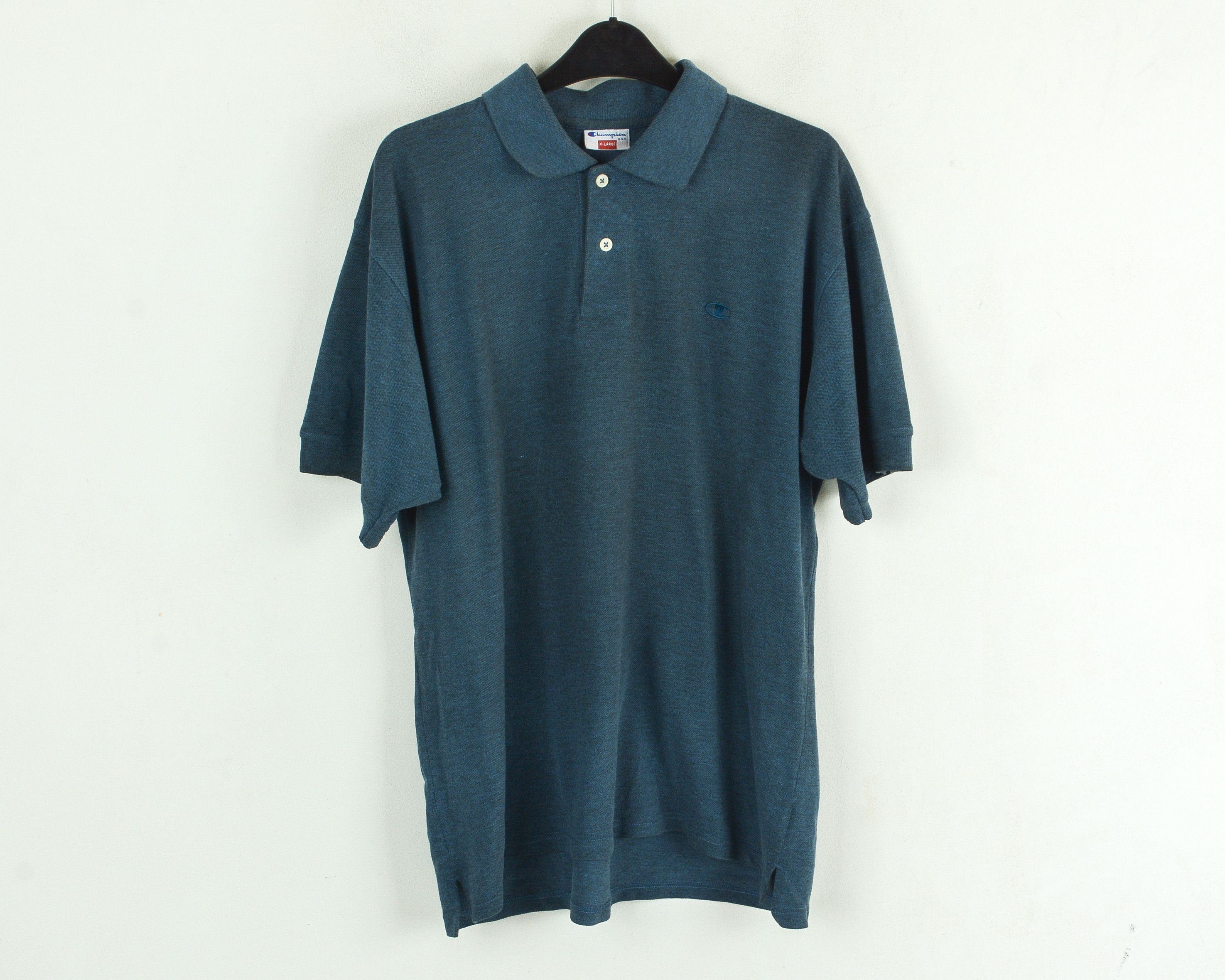 Champion Champion Polo Shirt Short Sleeved Cotton Golf USA Size US XL / EU 56 / 4 - 1 Thumbnail