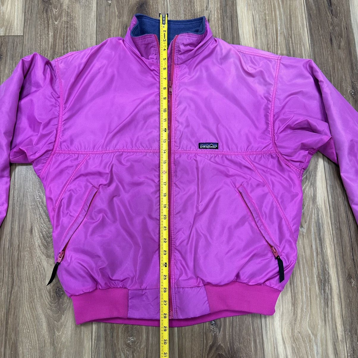 Patagonia 80s 90s Made in USA Patagonia Fleece Lined Bomber Jacket Size L / US 10 / IT 46 - 8 Thumbnail