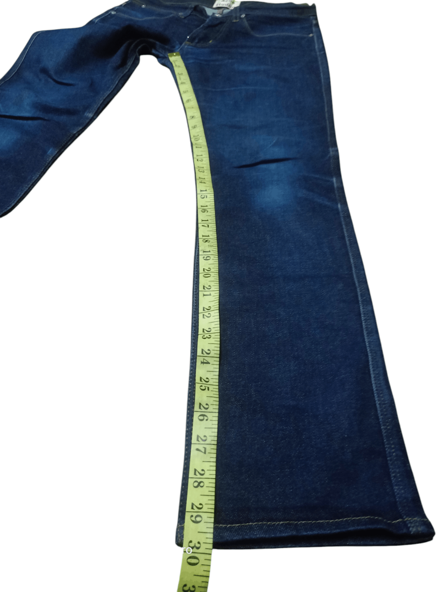 Acne Studios Ance Studio Max StR Raw Denim Size US 31 - 10 Thumbnail