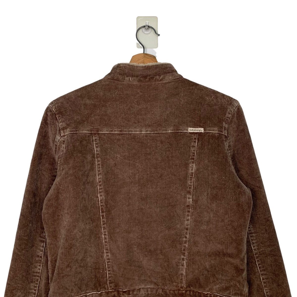 Billabong BILLABONG Corduroy Jacket Women’s Crop Jacket #2157-C95 Size S / US 4 / IT 40 - 8 Thumbnail