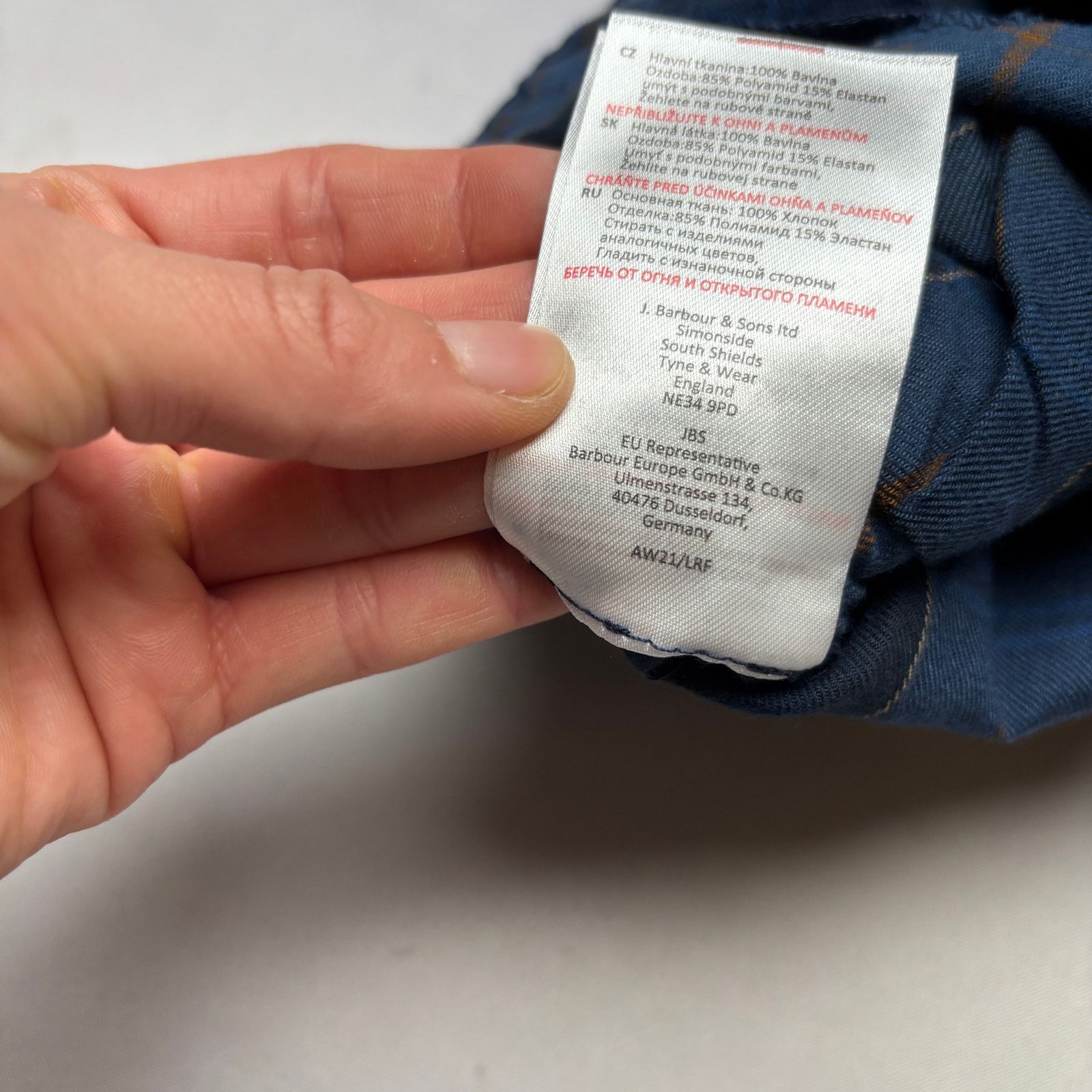 Barbour Barbour Glenn Tartain Trousers Pajama Lounge Pants Men's 2XL Size US 35 - 9 Thumbnail
