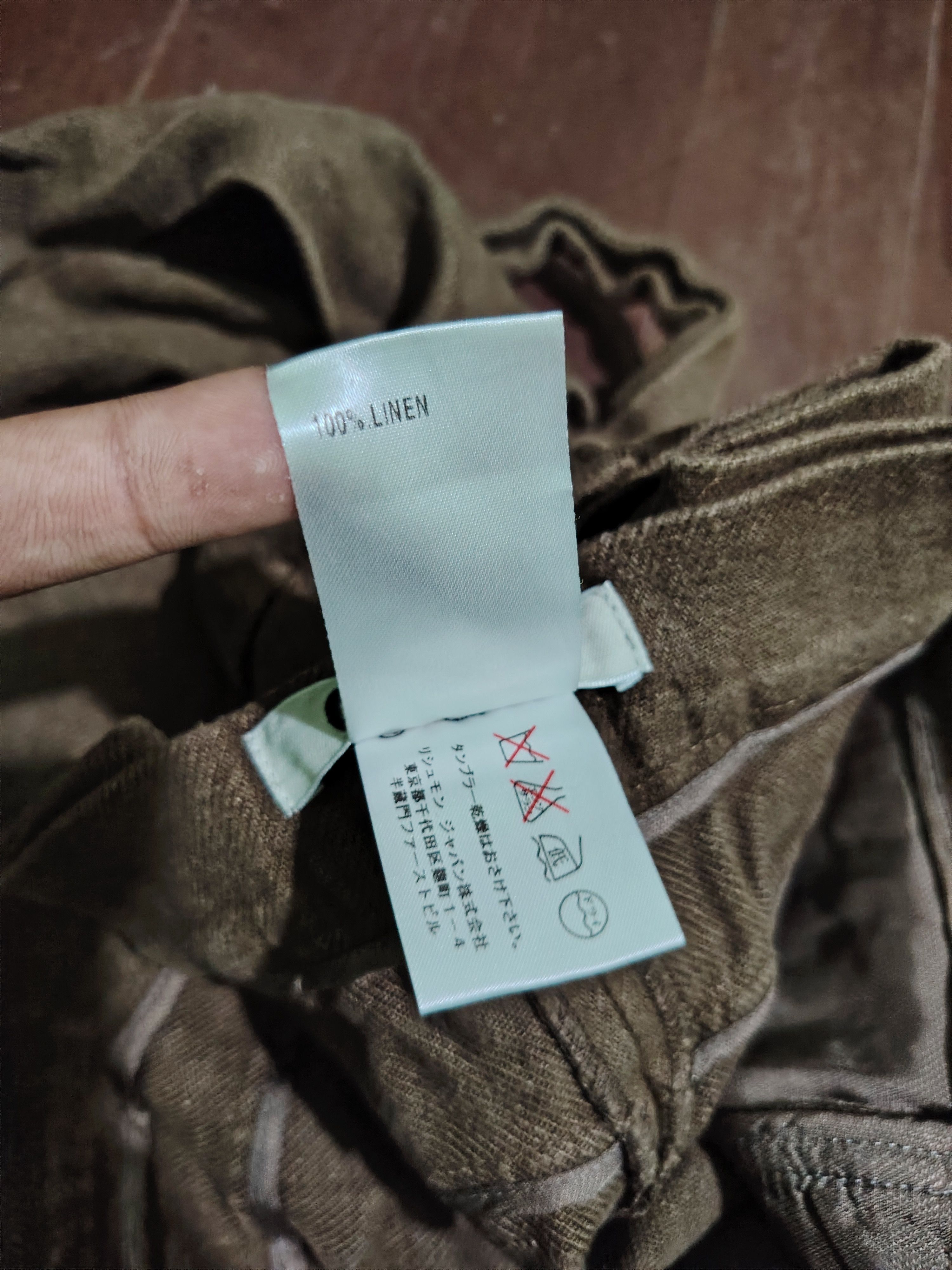 Chloe CHLOE - PHOEBE PHILO - Vintage - Wide Leg Linen Pant Size 38" / US 16 / IT 52 - 7 Thumbnail