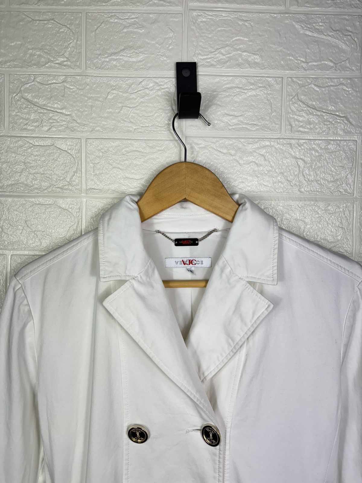 Versace Jeans Couture Versace Jeans Couture White Jacket Women’s Size S Size S / US 4 / IT 40 - 3 Thumbnail
