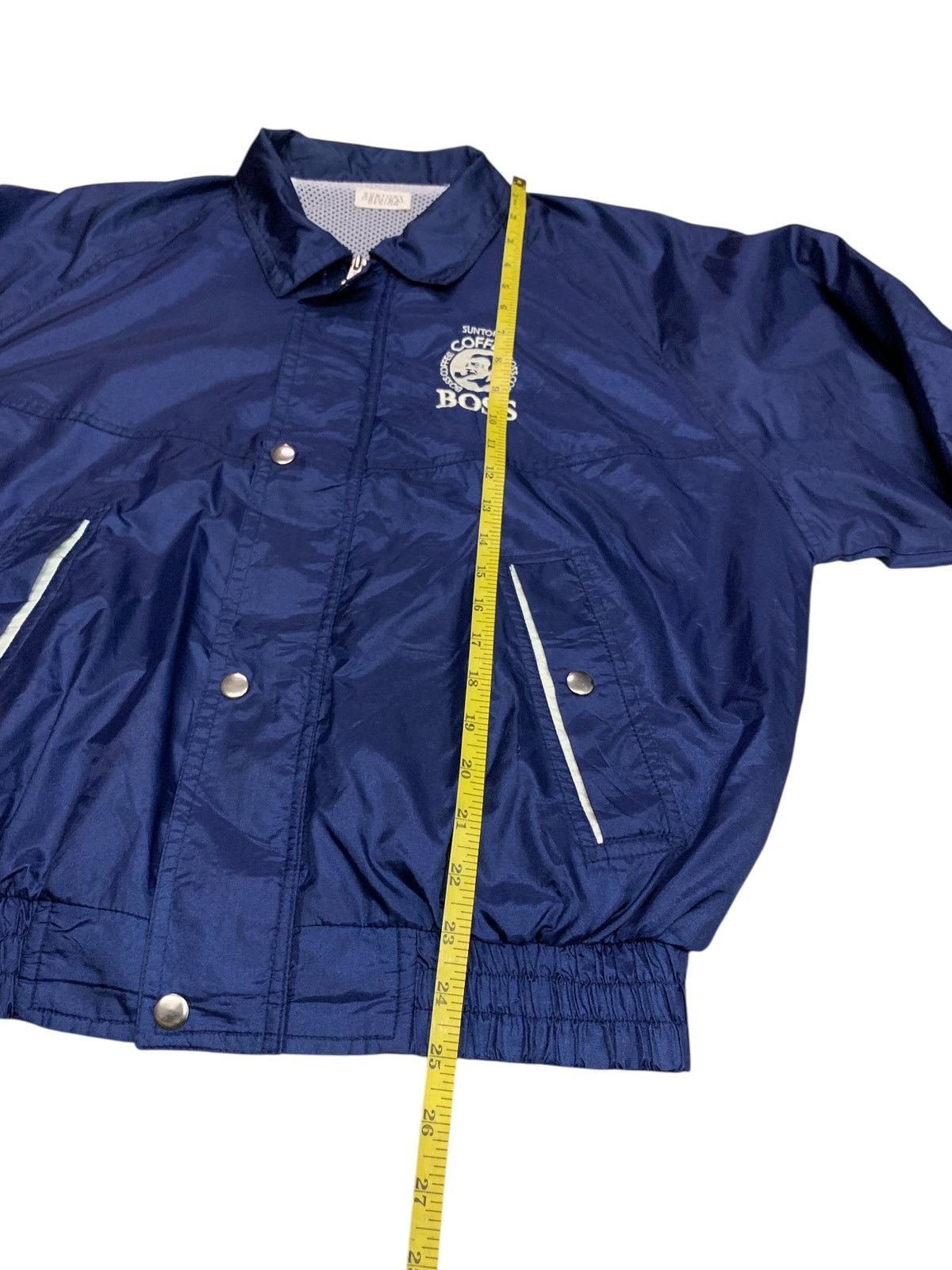 Other Vintage 90's Suntory Coffee Boss Windbreaker Jacket Size US L / EU 52-54 / 3 - 9 Thumbnail
