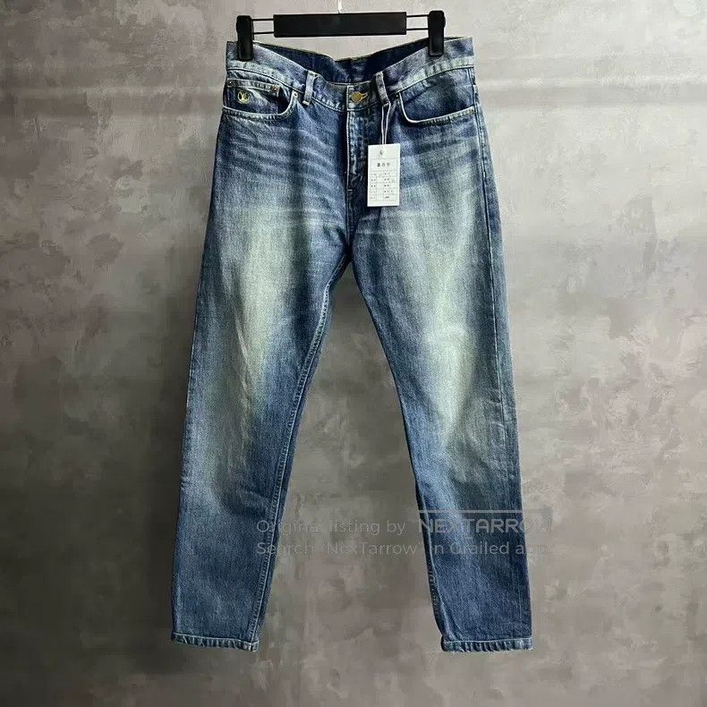 Louis Vuitton Louis Vuitton Blue solid mid-rise casual jeans Size US 30 / EU 46 - 1 Thumbnail