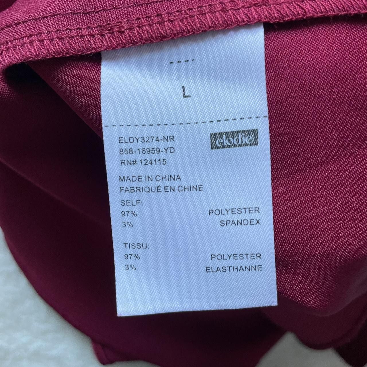 Other Elodie Red Satin Mini Dress Size L Size L / US 10 / IT 46 - 5 Thumbnail