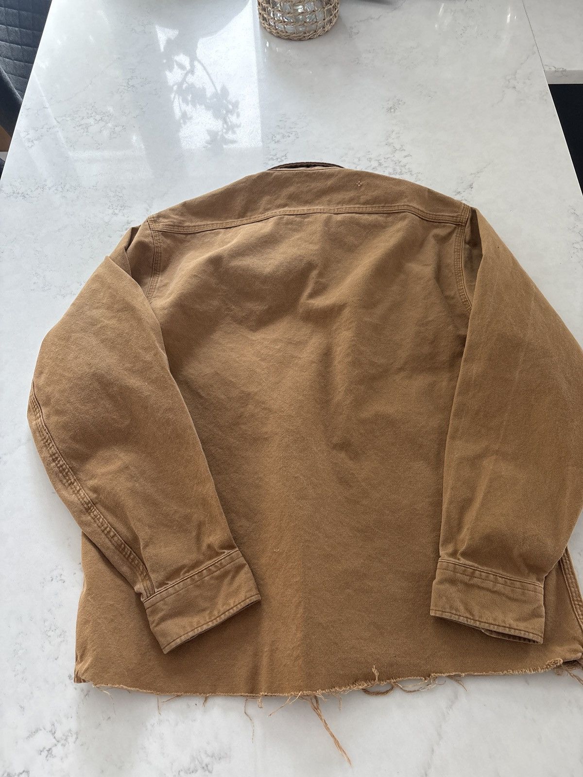 Carhartt Vintage Carhartt Work Shirt - Distressed Brown Size US M / EU 48-50 / 2 - 2 Thumbnail