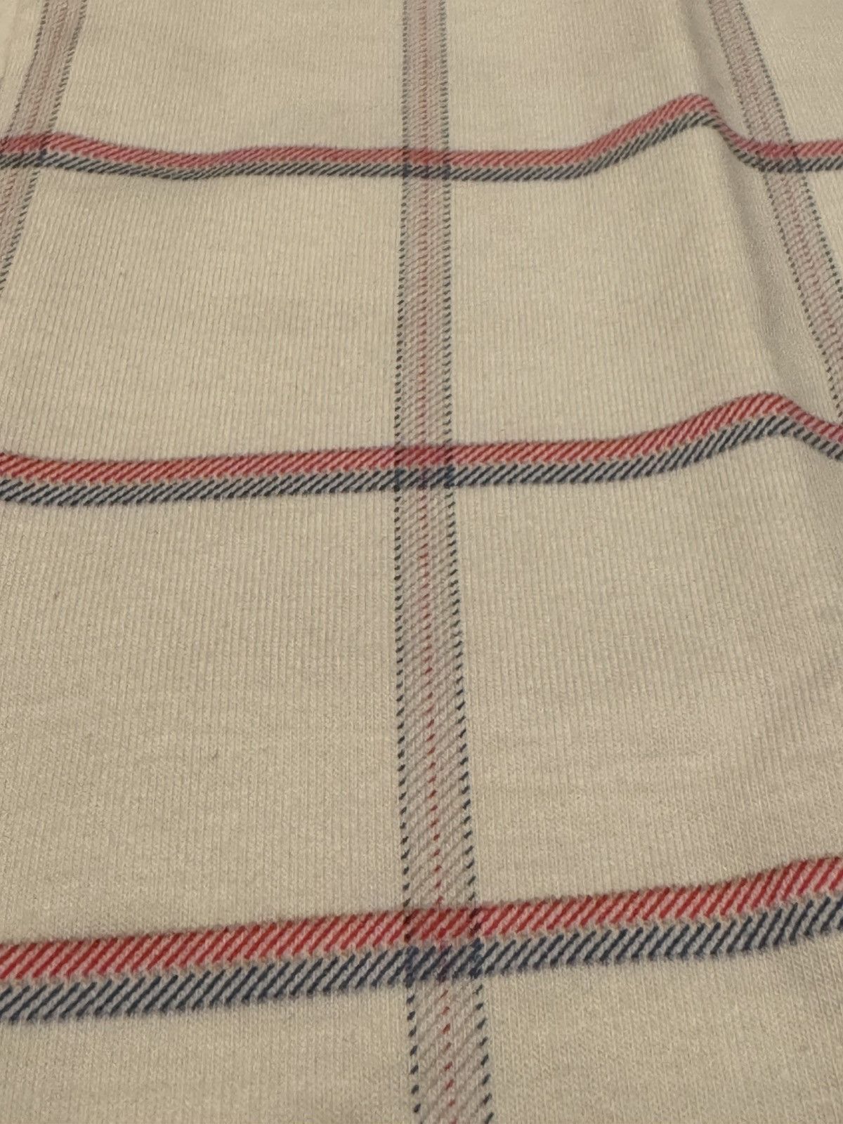 Louis Vuitton LV White Simple Plaid Tee - Kim Jones era Size US M / EU 48-50 / 2 - 6 Thumbnail