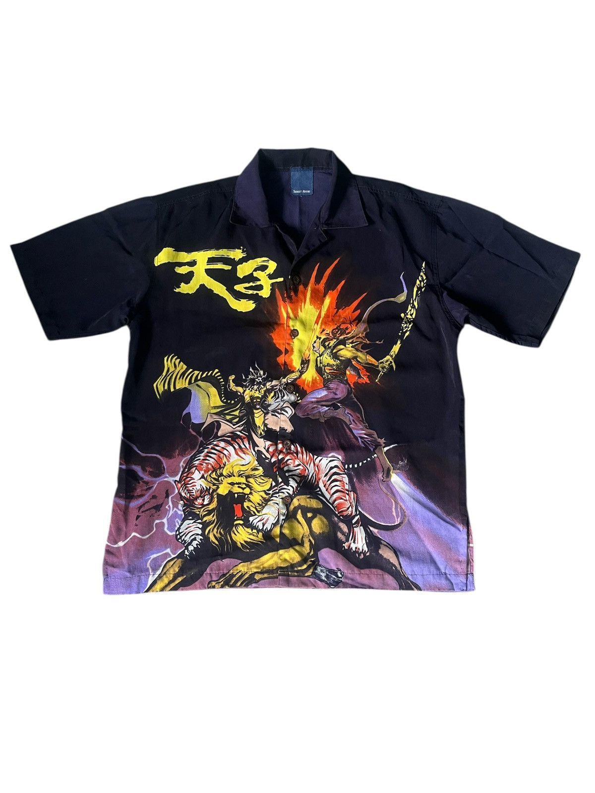Japanese Brand VINTAGE Stanley Adams "SON OF HEAVEN" All Over Print Size US XXL / EU 58 / 5 - 2 Thumbnail
