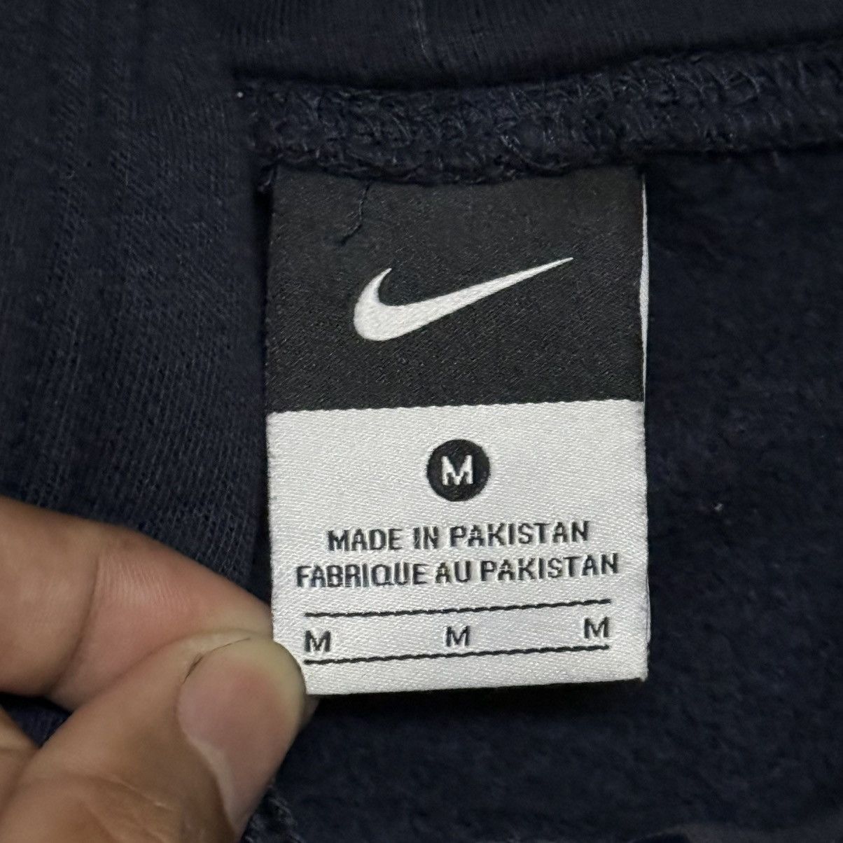 Nike Y2K Navy Blue Nike Hoodie Small Logo Size US M / EU 48-50 / 2 - 6 Thumbnail