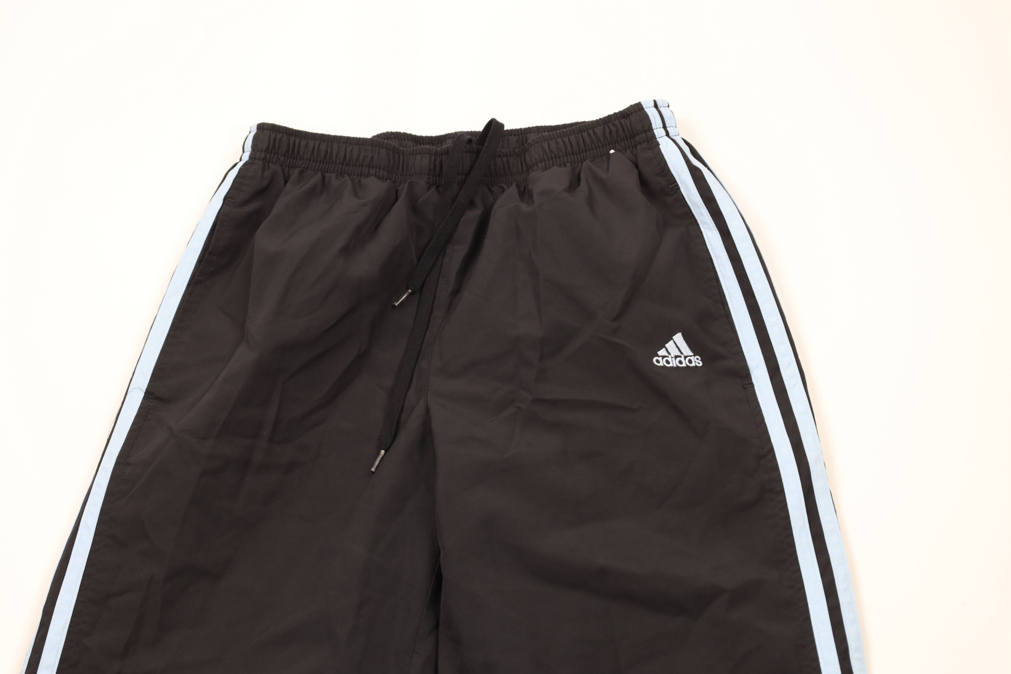 Adidas × Vintage Vintage Y2K Adidas Spell Striped Flared Sweatpants Pants Size 24" / US 00 / IT 34 - 2 Thumbnail