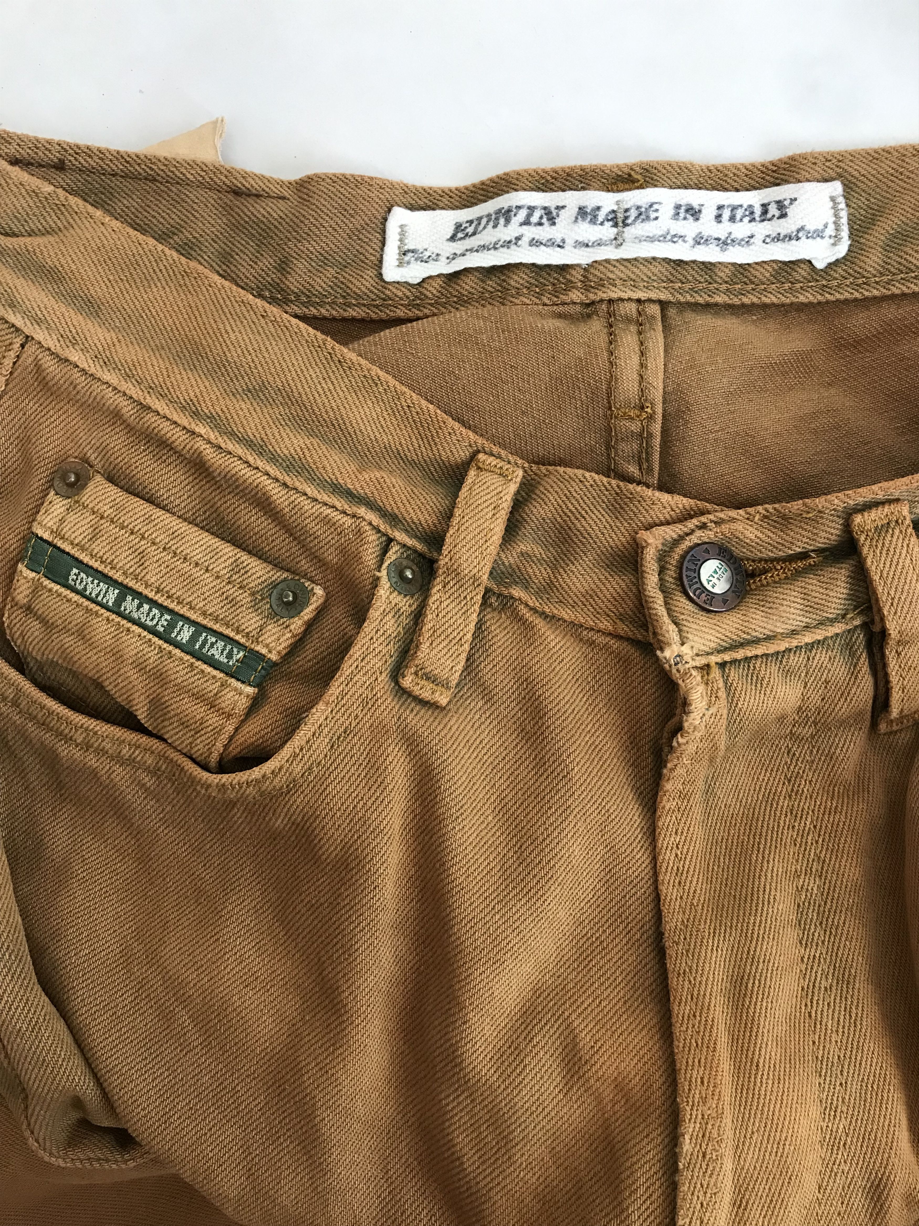 Edwin Edwin Dark Brown Denim Pants Size US 29 - 7 Thumbnail