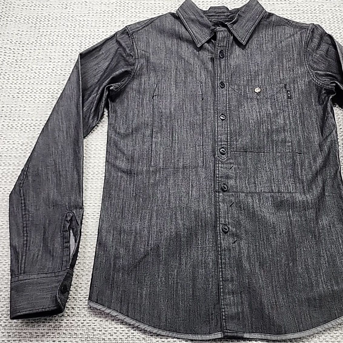 Oakley Oakley Button-Up Shirt Mens Small Gray Long Sleeve Plush Flannel Casual Size US S / EU 44-46 / 1 - 3 Thumbnail