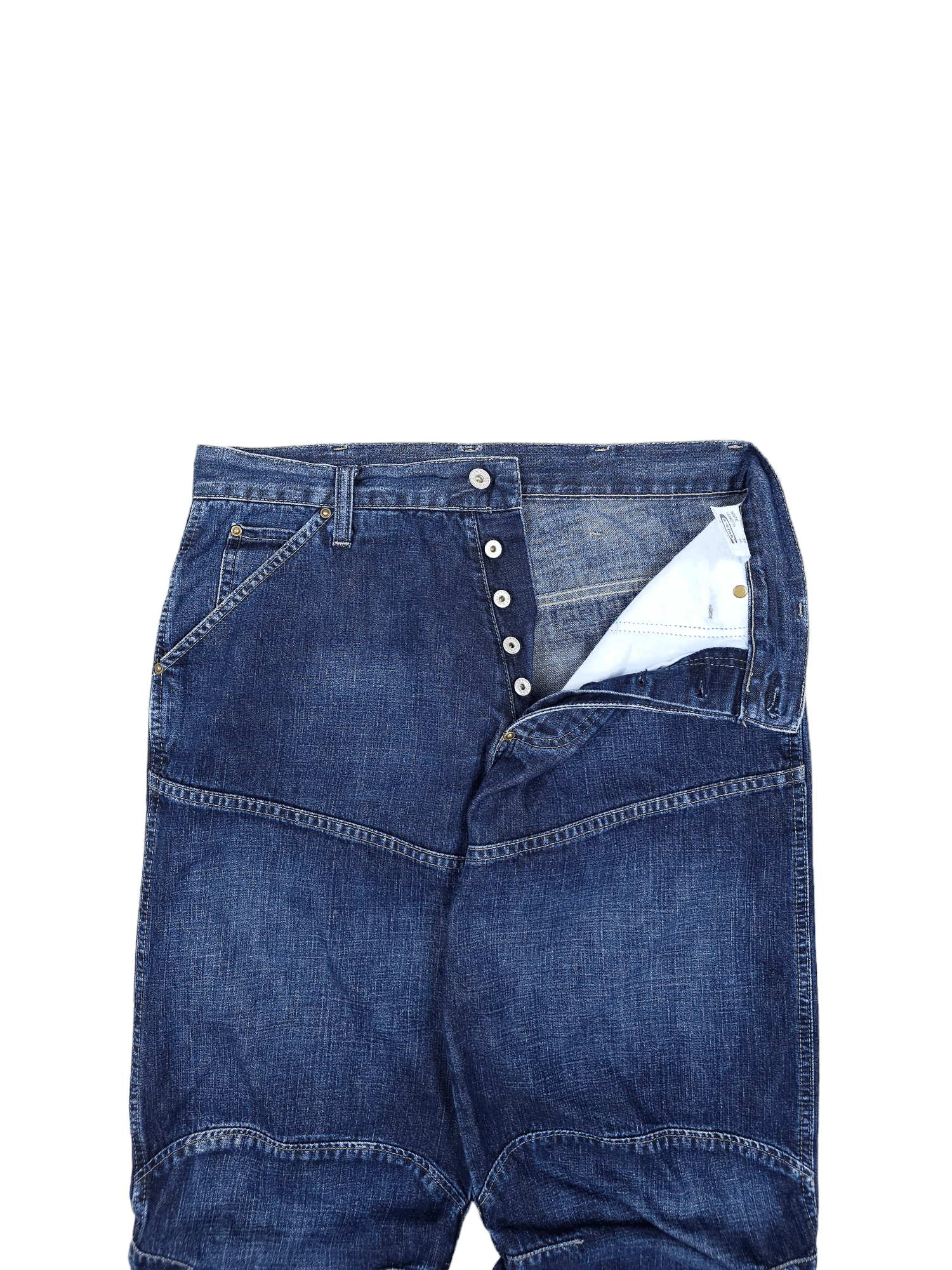 G-Star × Japanese Brand 💎 Size 32/34 Relaxed G-star Raw "Elwood" Denim Jeans Y2K Size US 34 / EU 50 - 4 Thumbnail