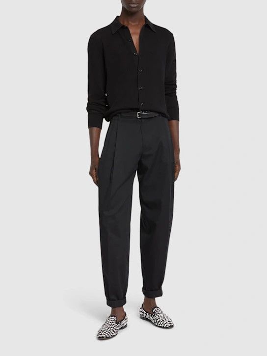 Dolce & Gabbana o1lsvrm0425 Long Sleeve Shirt in Black Size US M / EU 48-50 / 2 - 2 Thumbnail